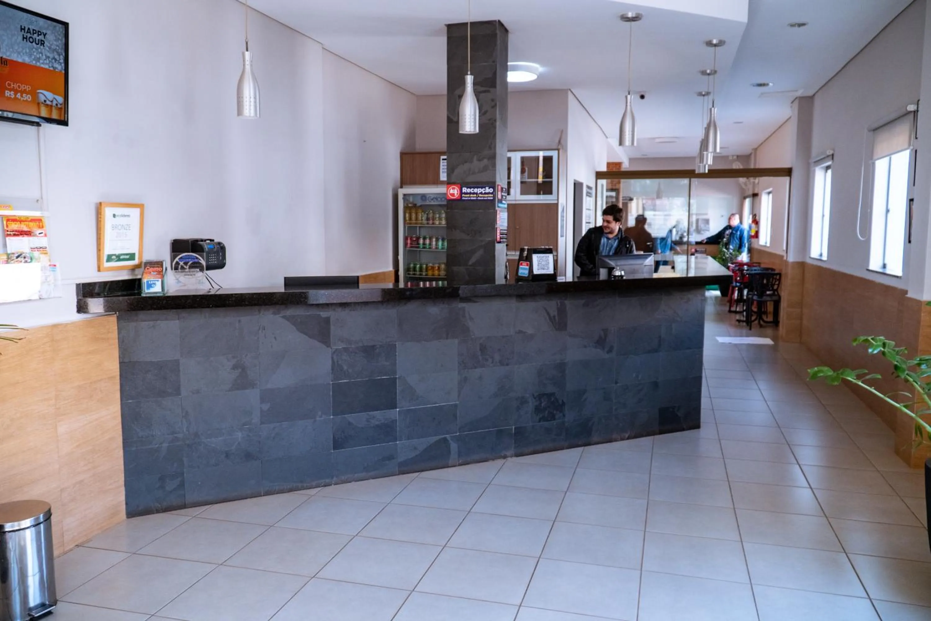 Lobby or reception in Hotel Ipiranga Maringa
