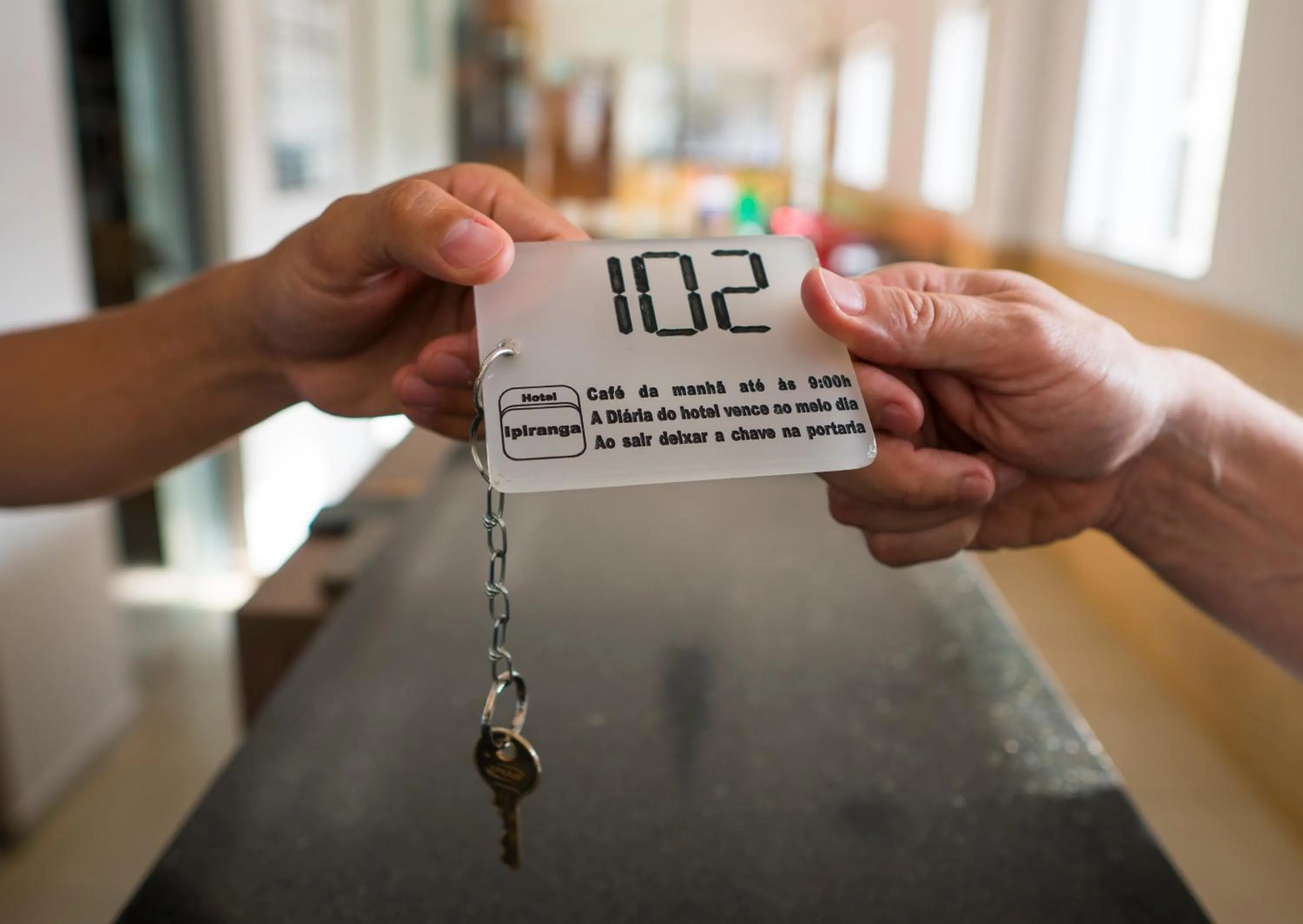 Lobby or reception in Hotel Ipiranga Maringa