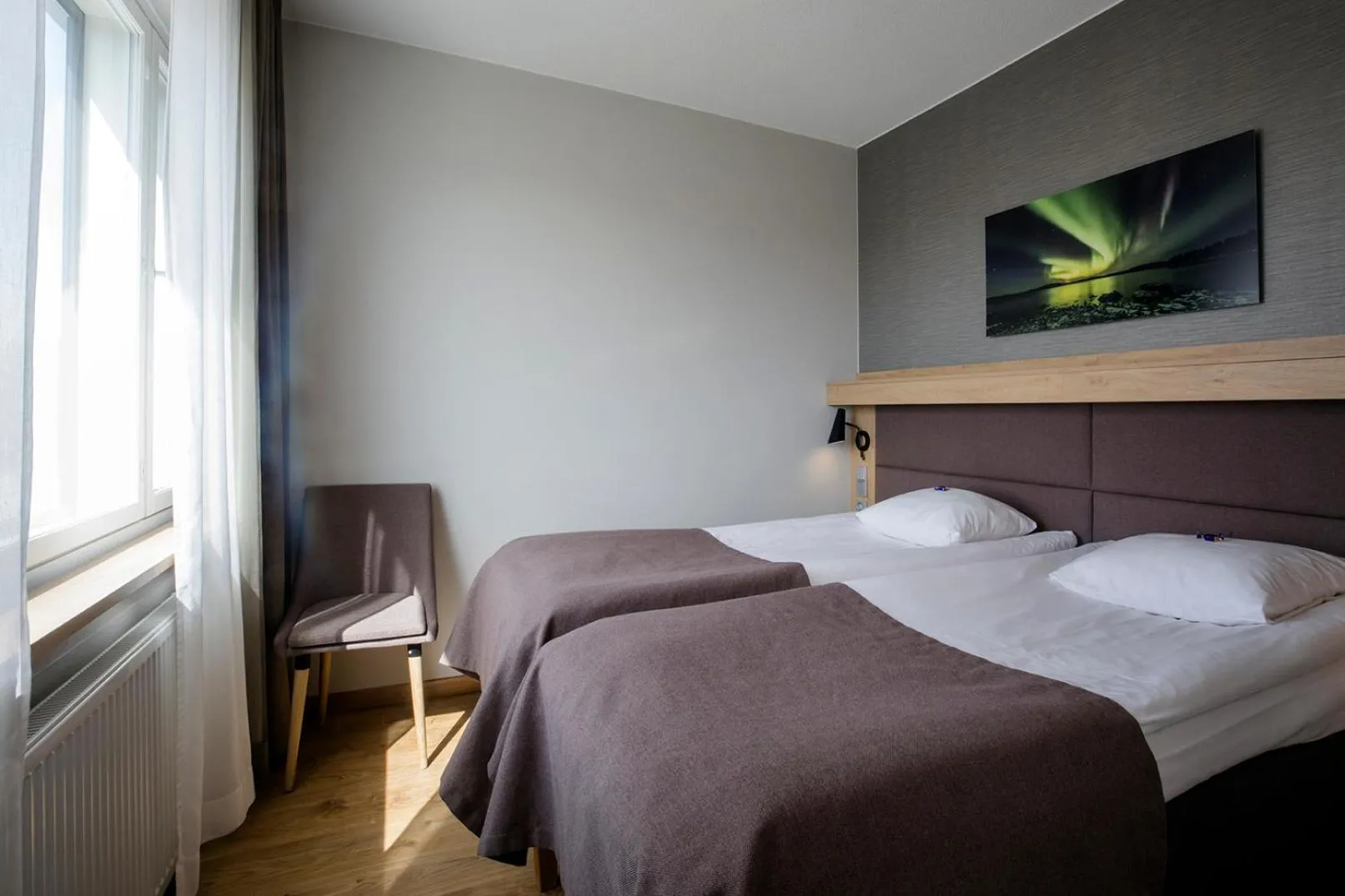 Bed in Hotelli Toivola