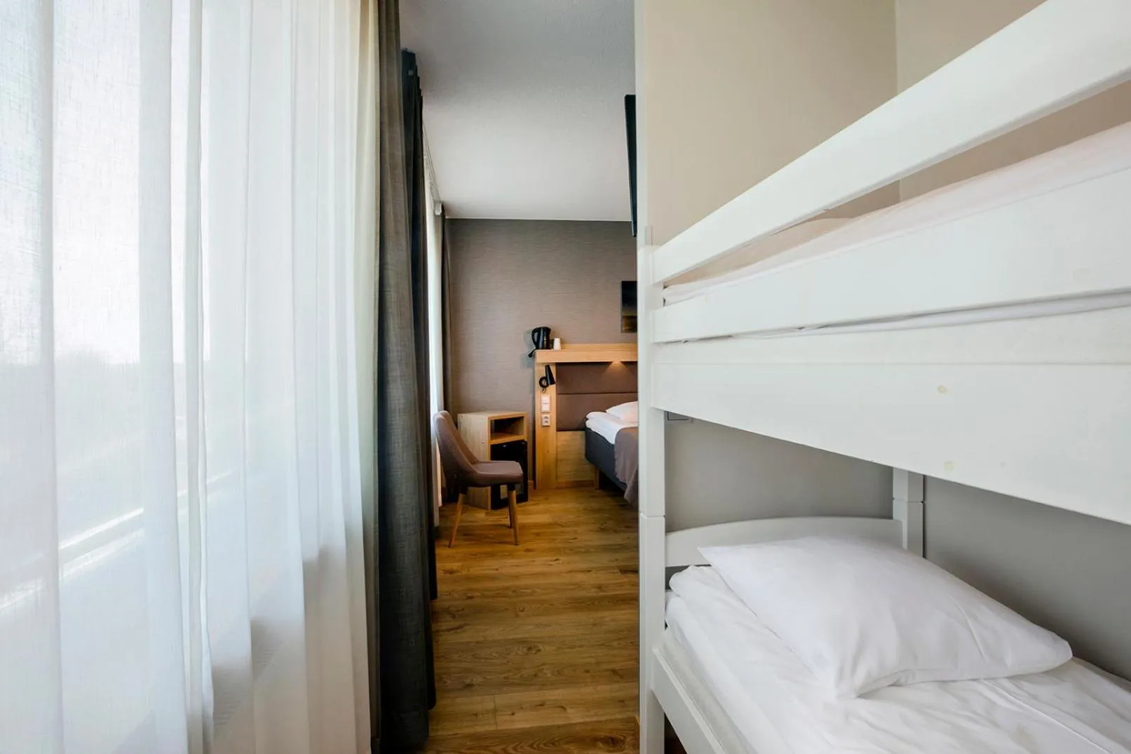 bunk bed, Bed in Hotelli Toivola