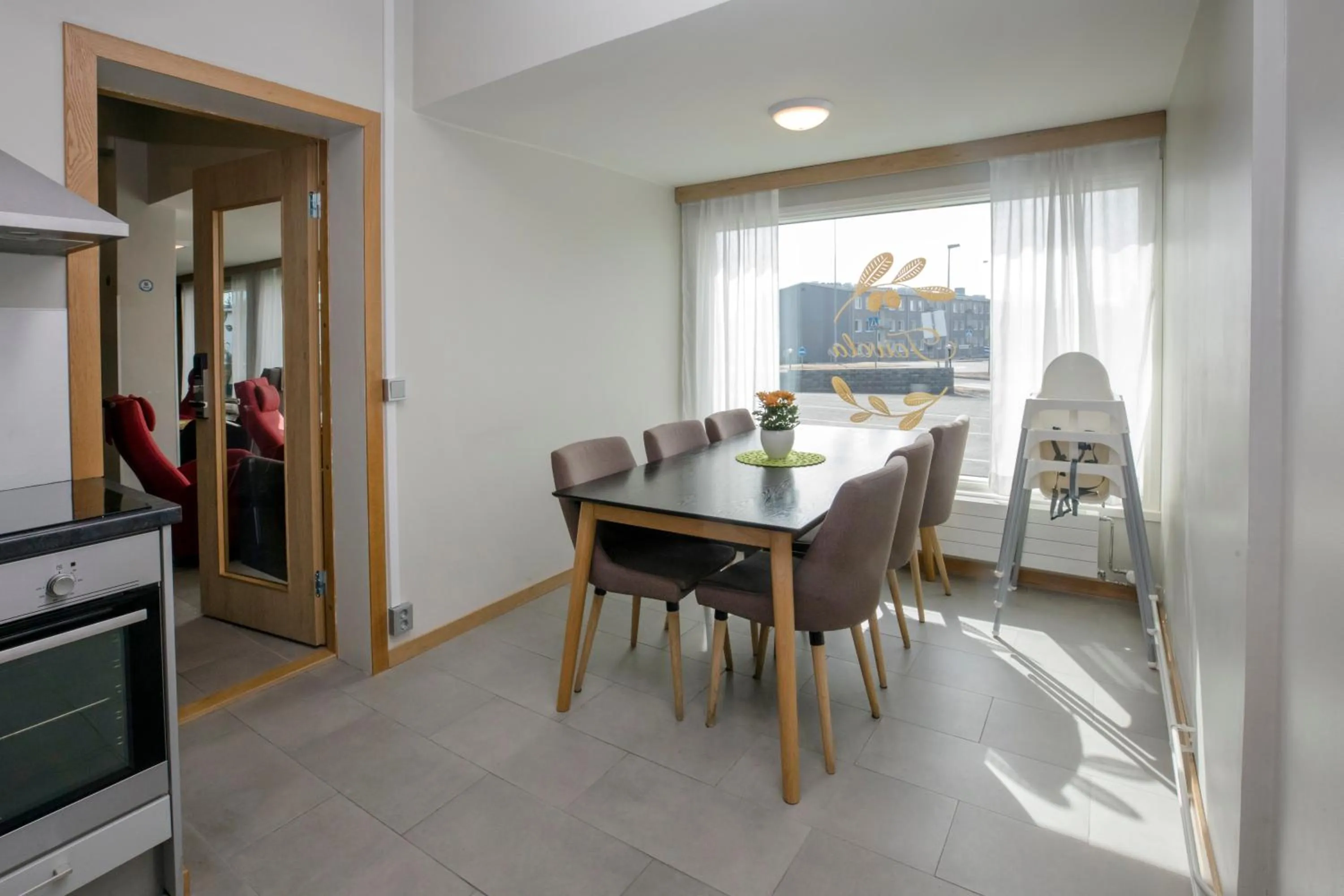 Dining area in Hotelli Toivola