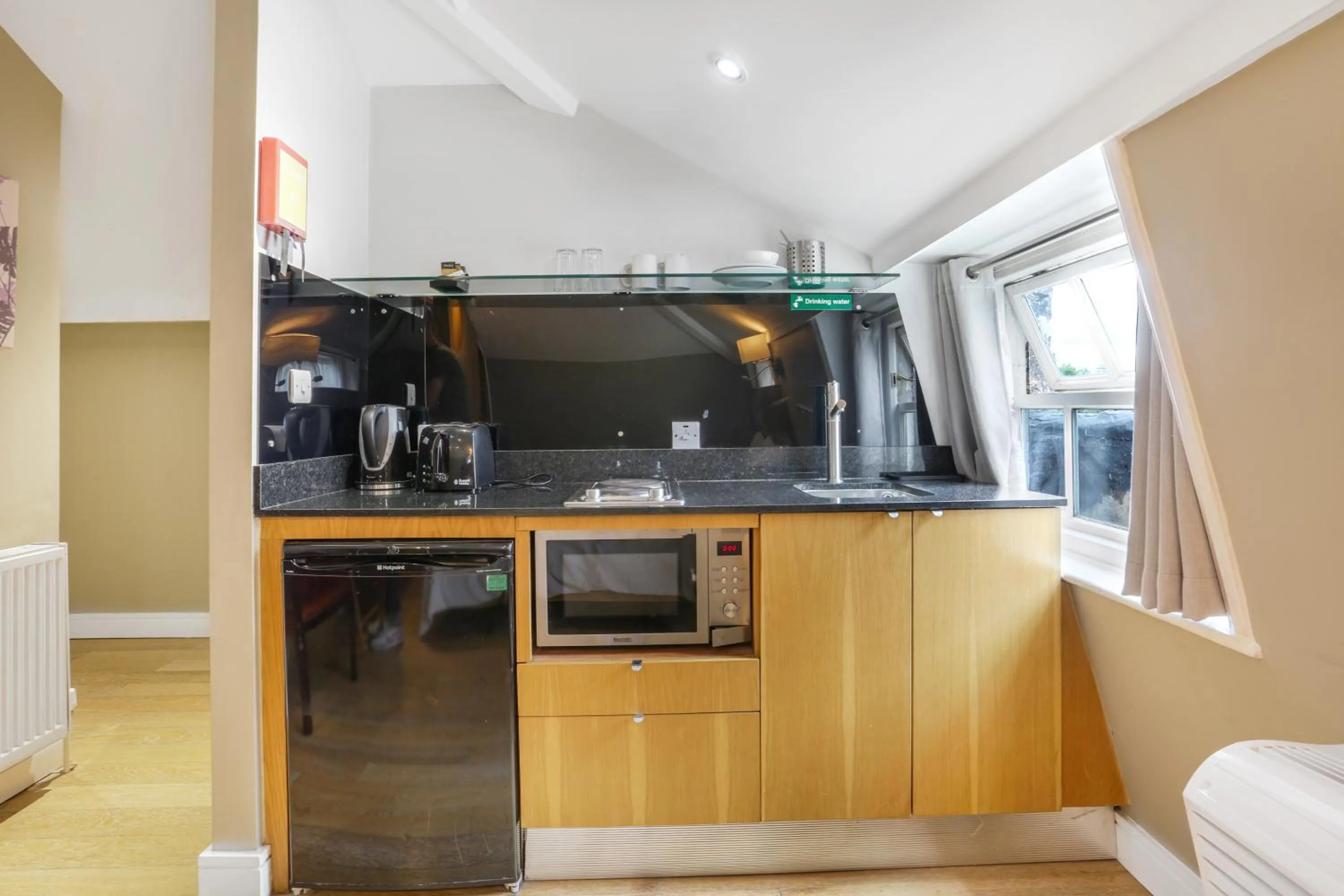 Kitchen or kitchenette in BeiRoom Hyde Park Apartments