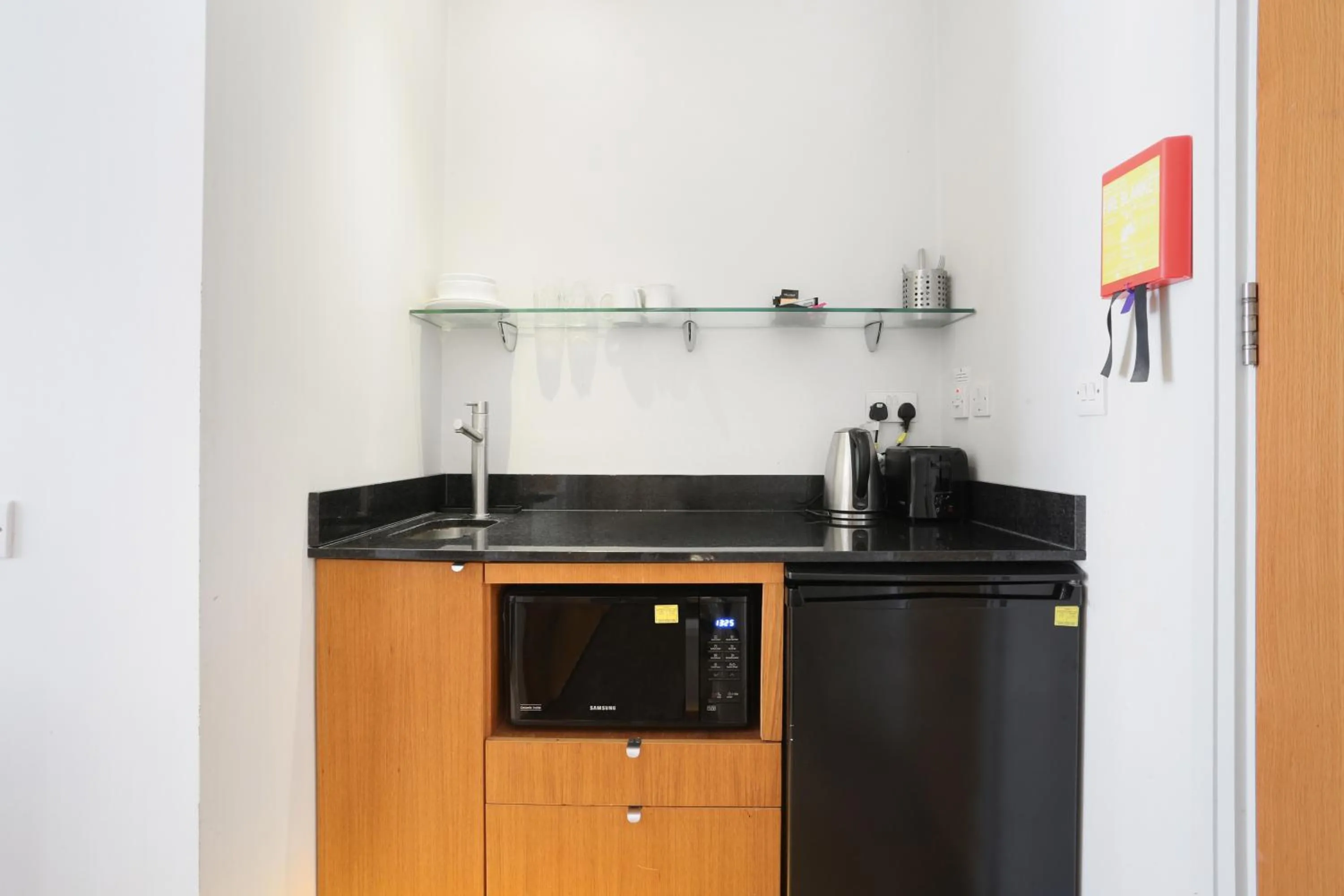 Kitchen or kitchenette in BeiRoom Hyde Park Apartments