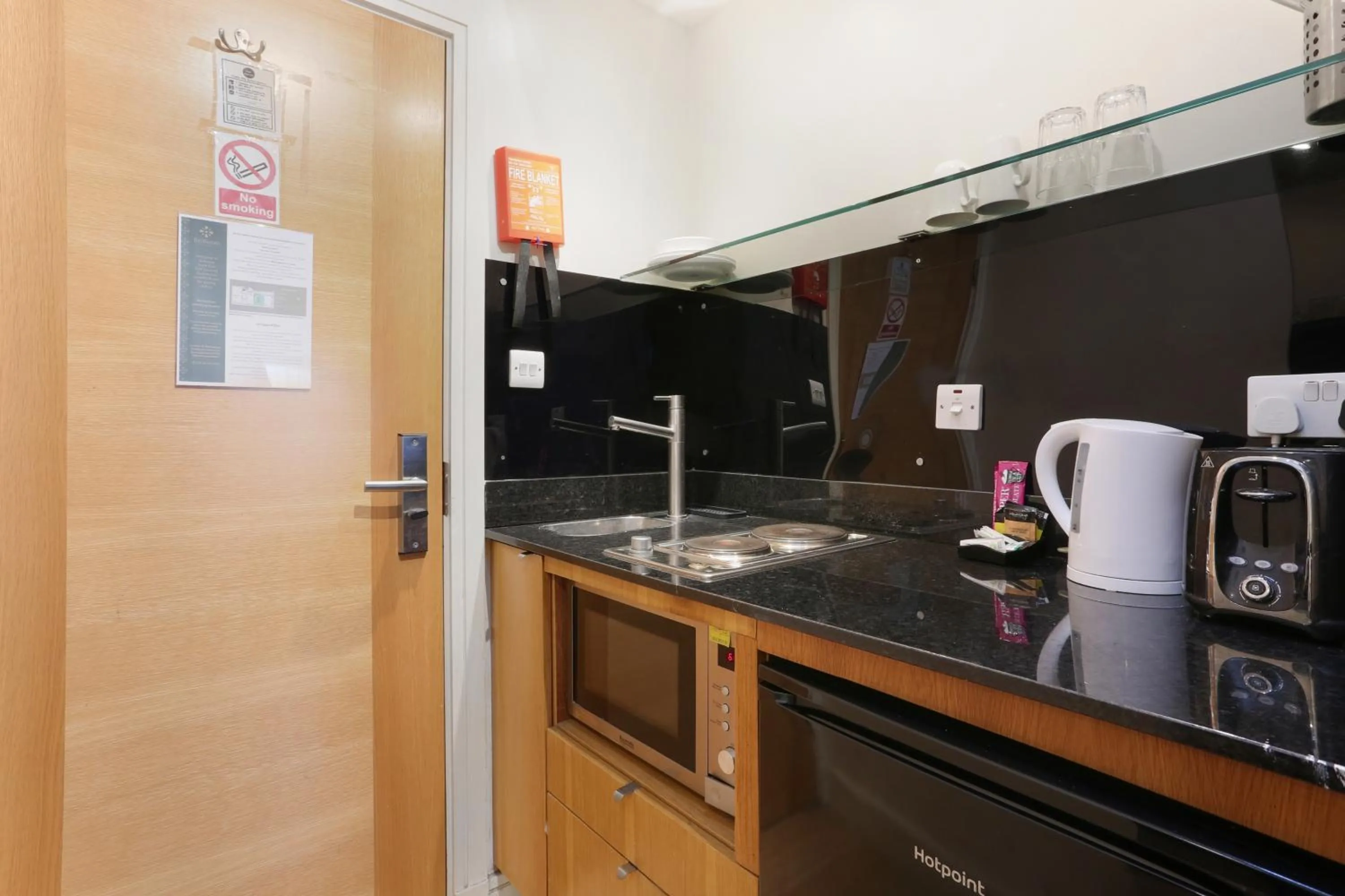 Kitchen or kitchenette in BeiRoom Hyde Park Apartments