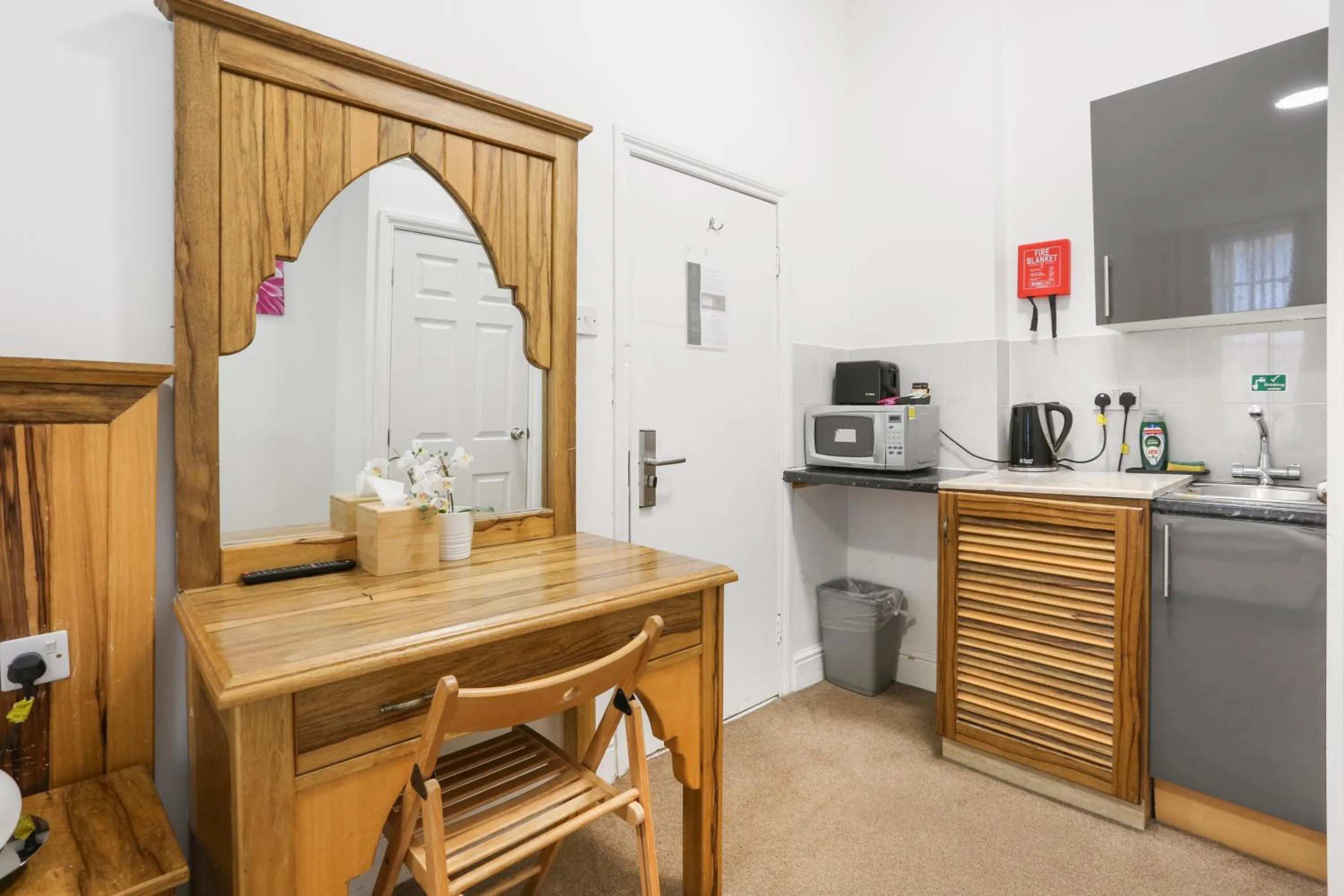 Kitchen or kitchenette in BeiRoom Hyde Park Apartments