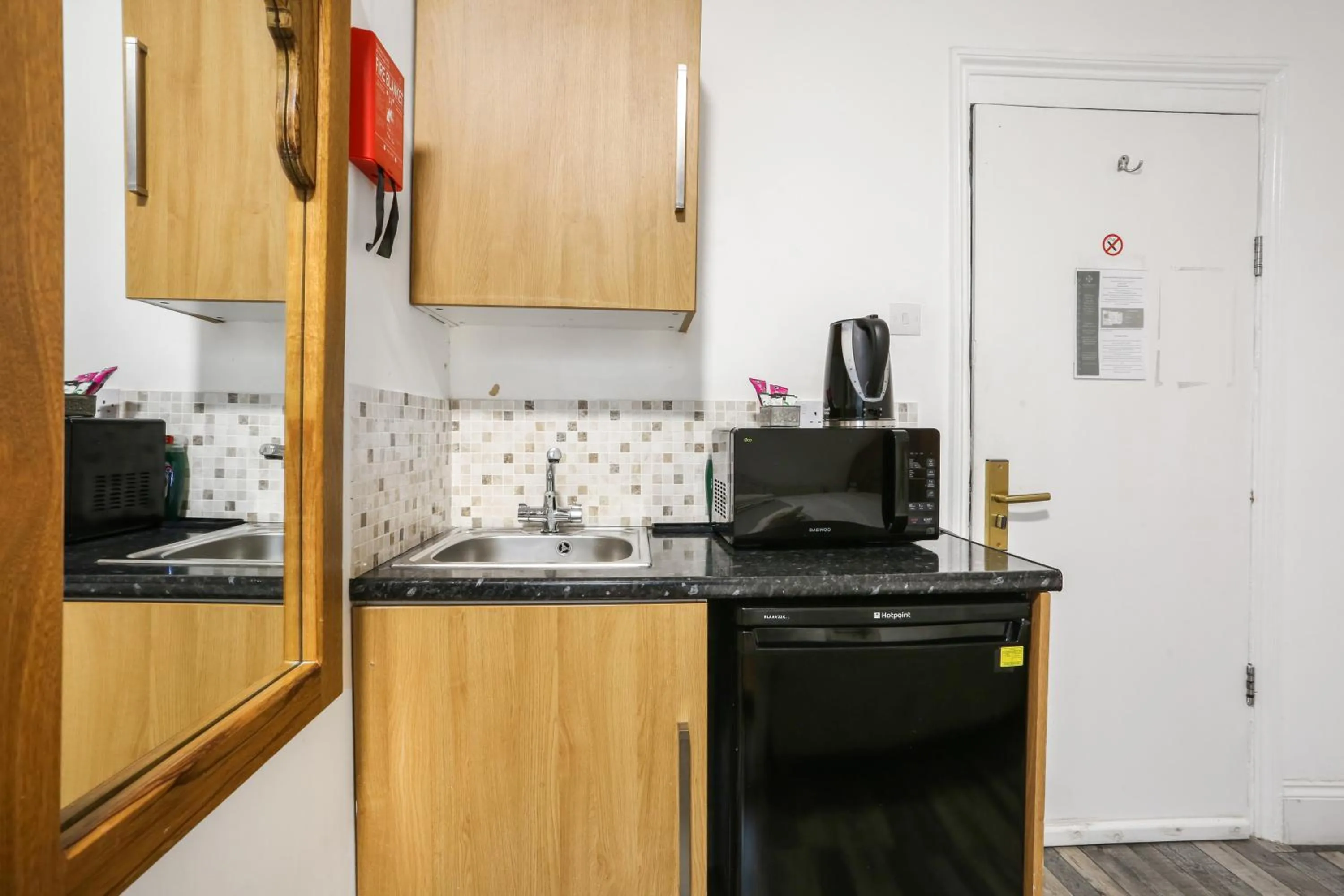 Kitchen or kitchenette in BeiRoom Hyde Park Apartments