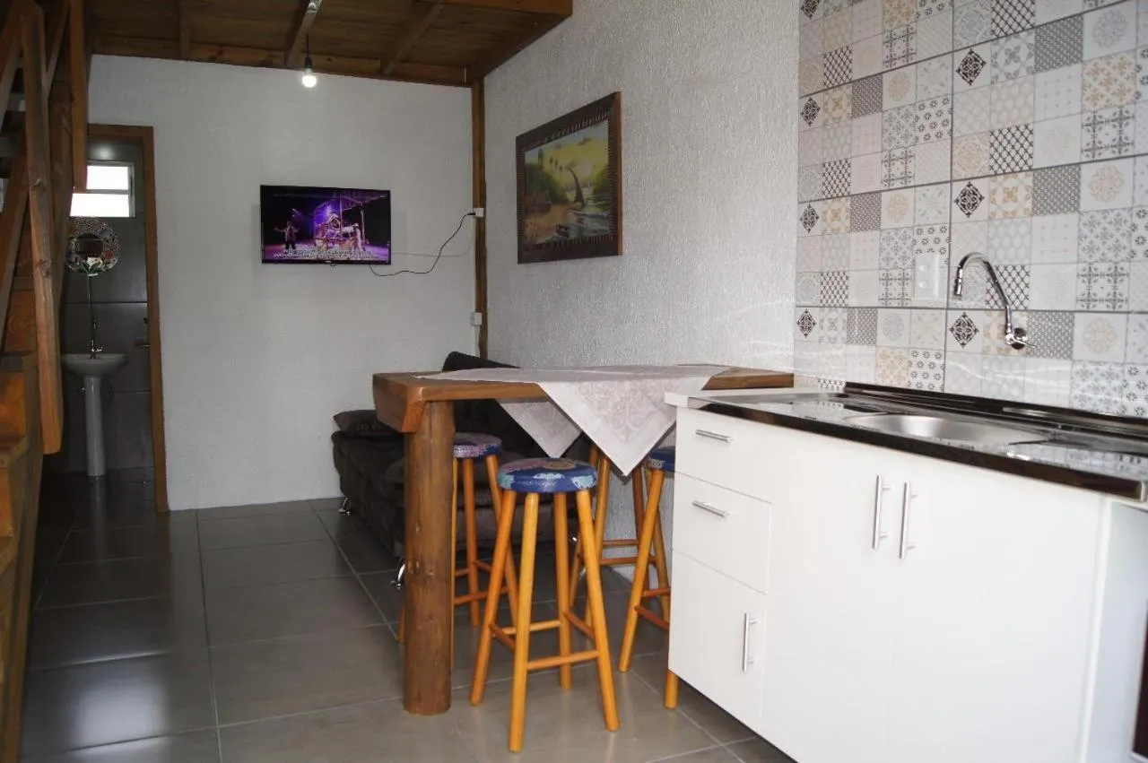 Dining area in Mandala Chalés