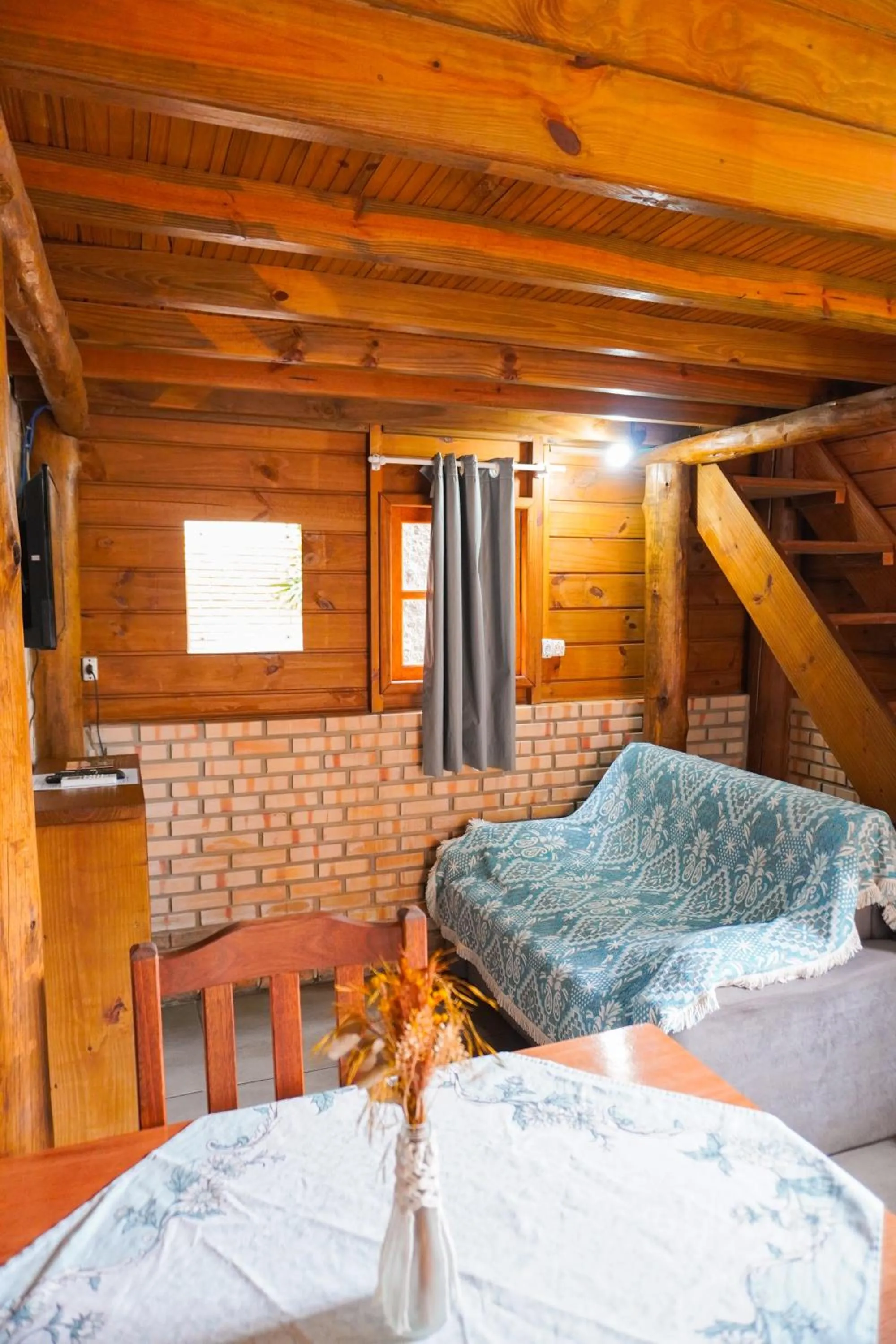 Bed in Mandala Chalés