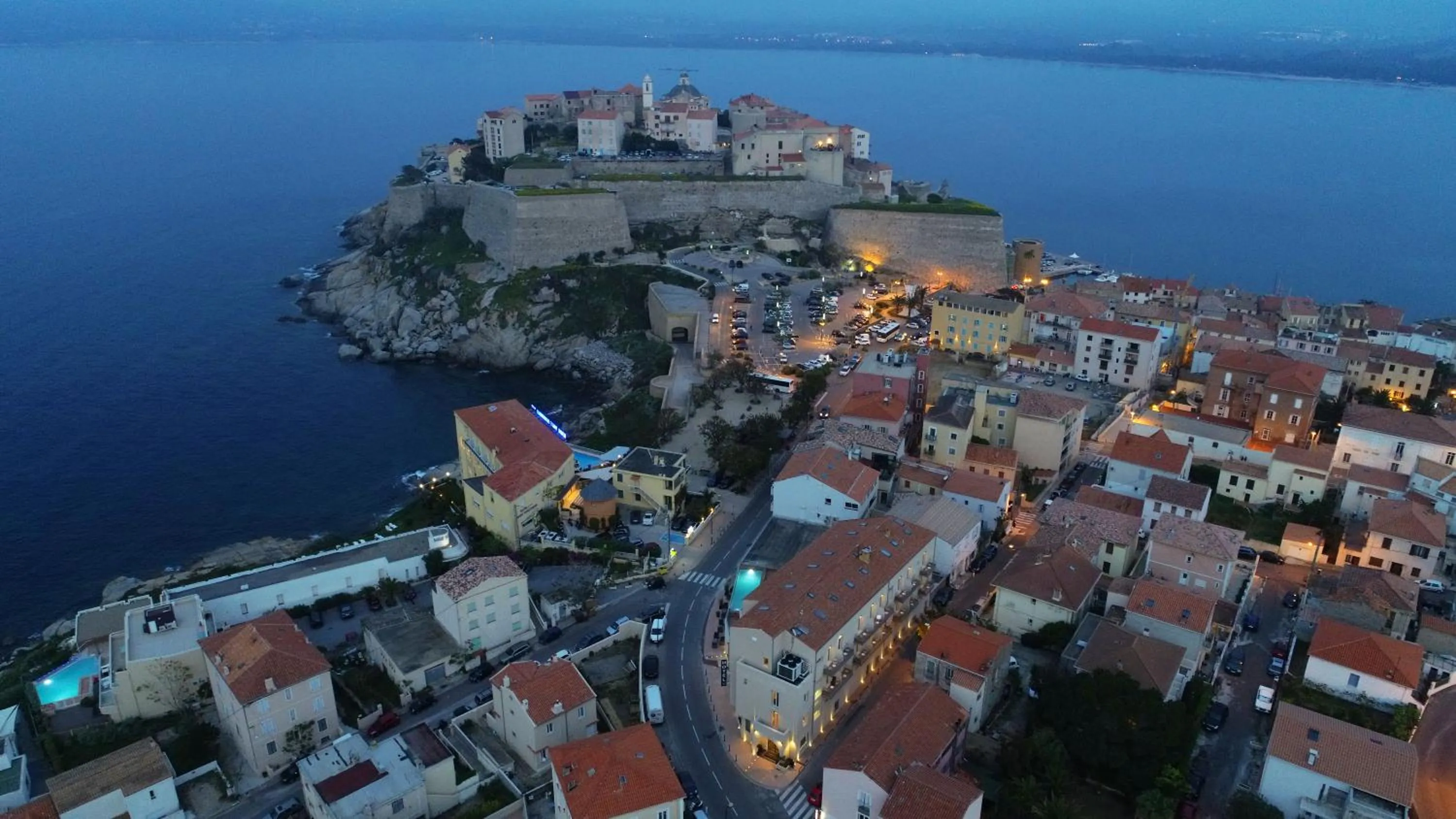 Bird's eye view in Hôtel Méditerranée