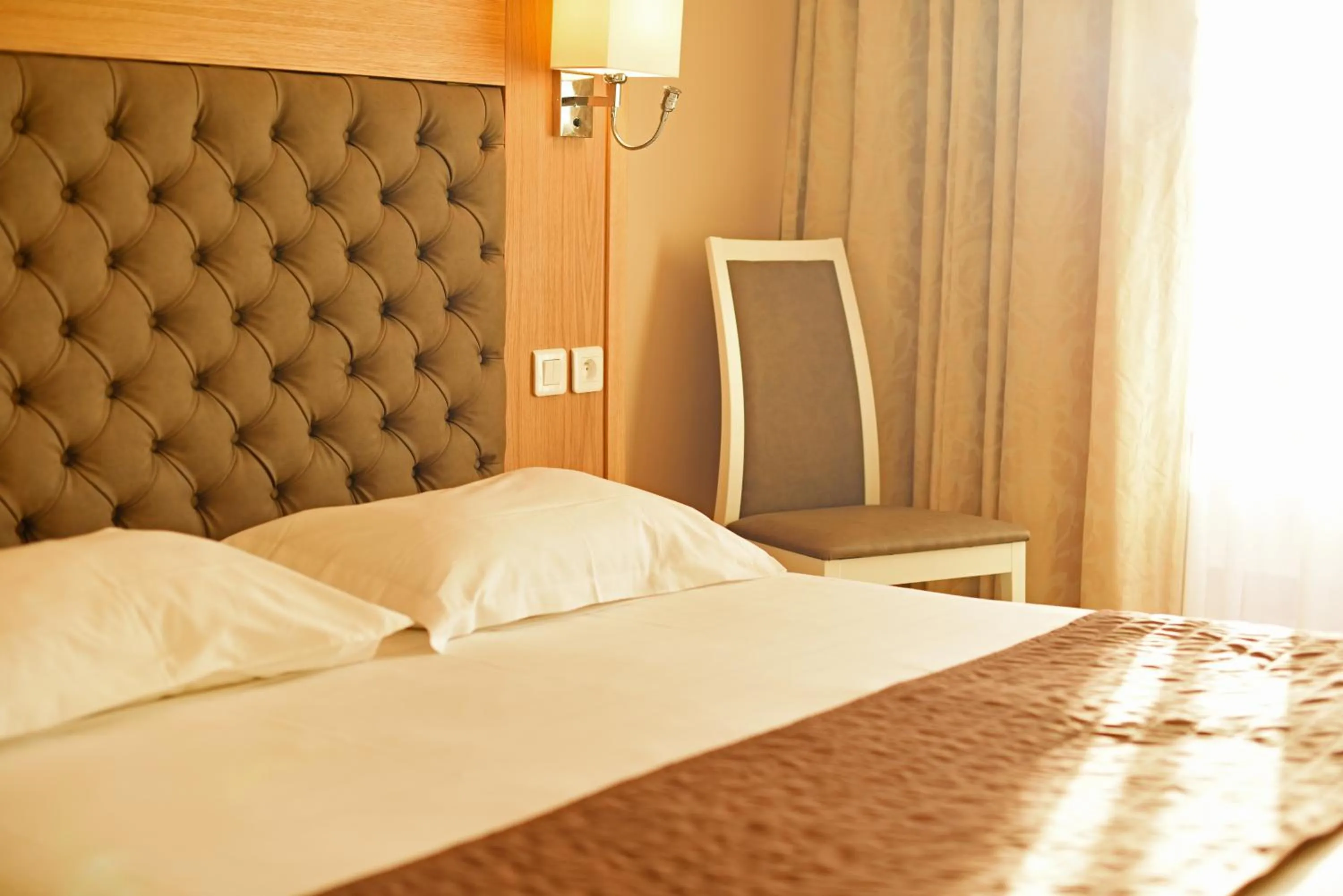 Bed in Hotel Tettola