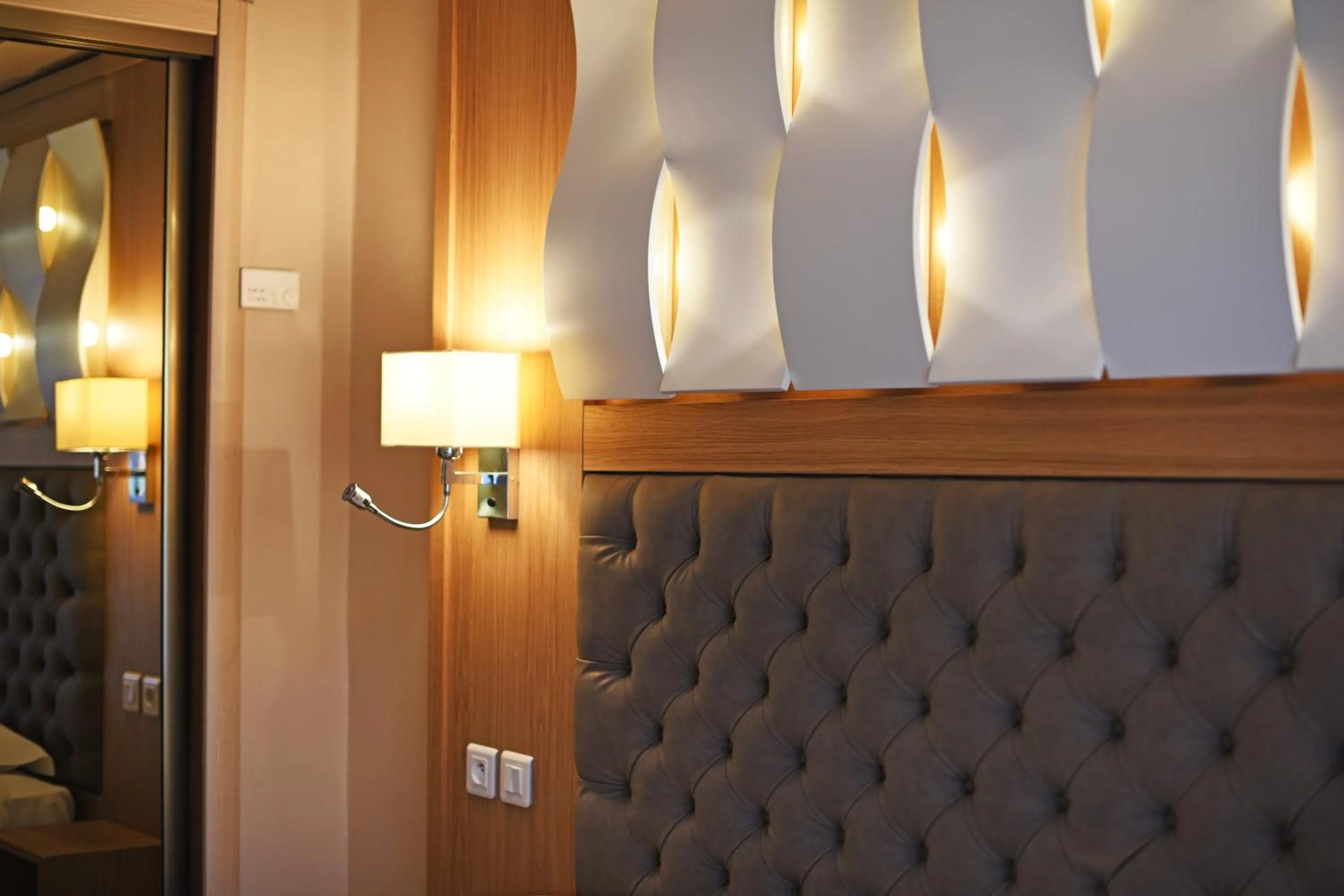 Bed in Hotel Tettola