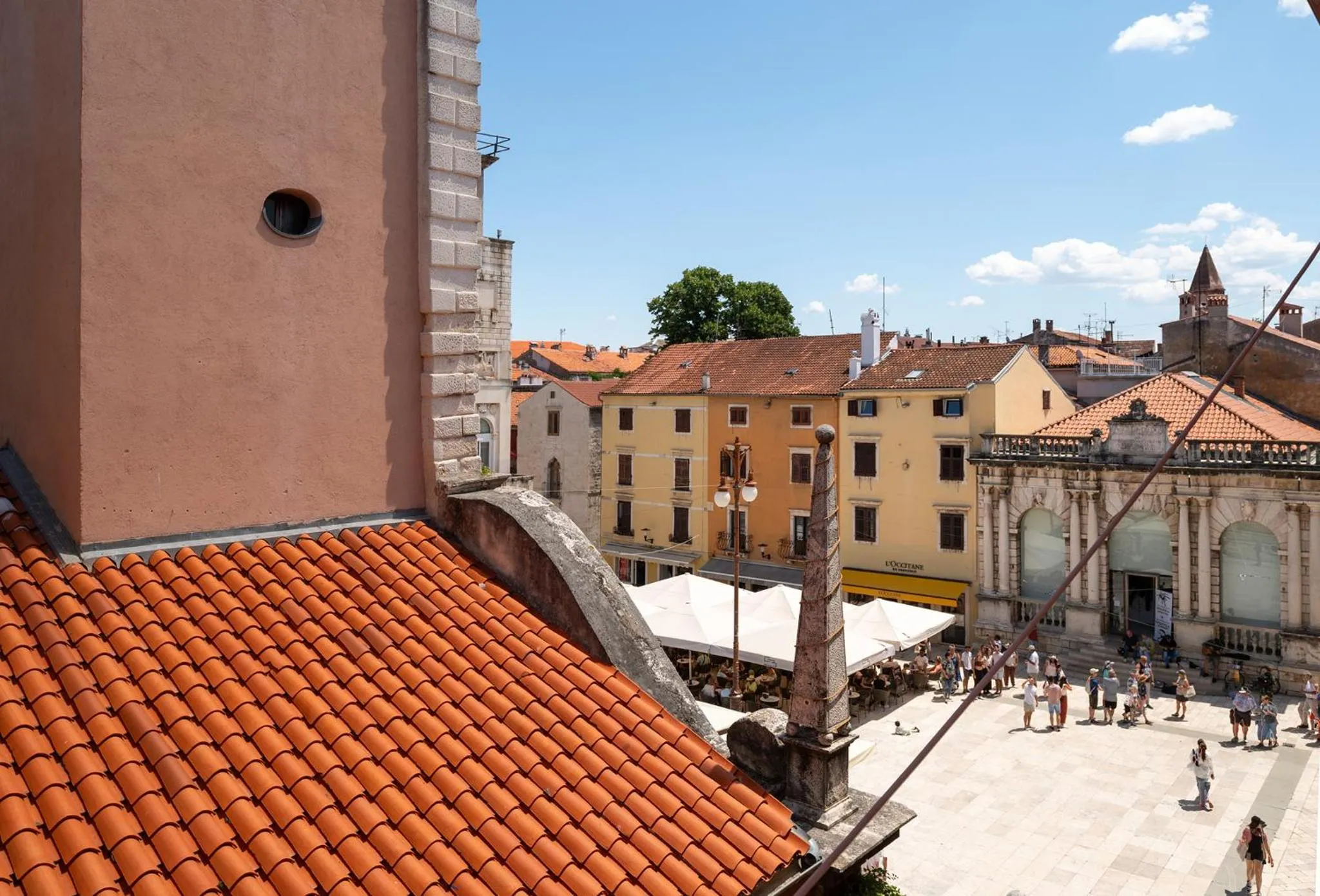 Bird's eye view in Art Hotel Kalelarga