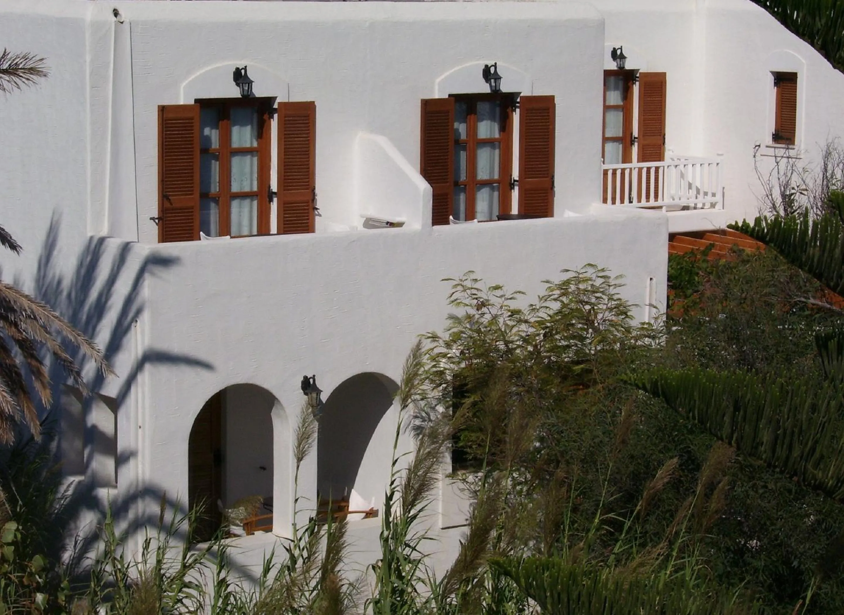 Property building in Roussos Beach Hotel