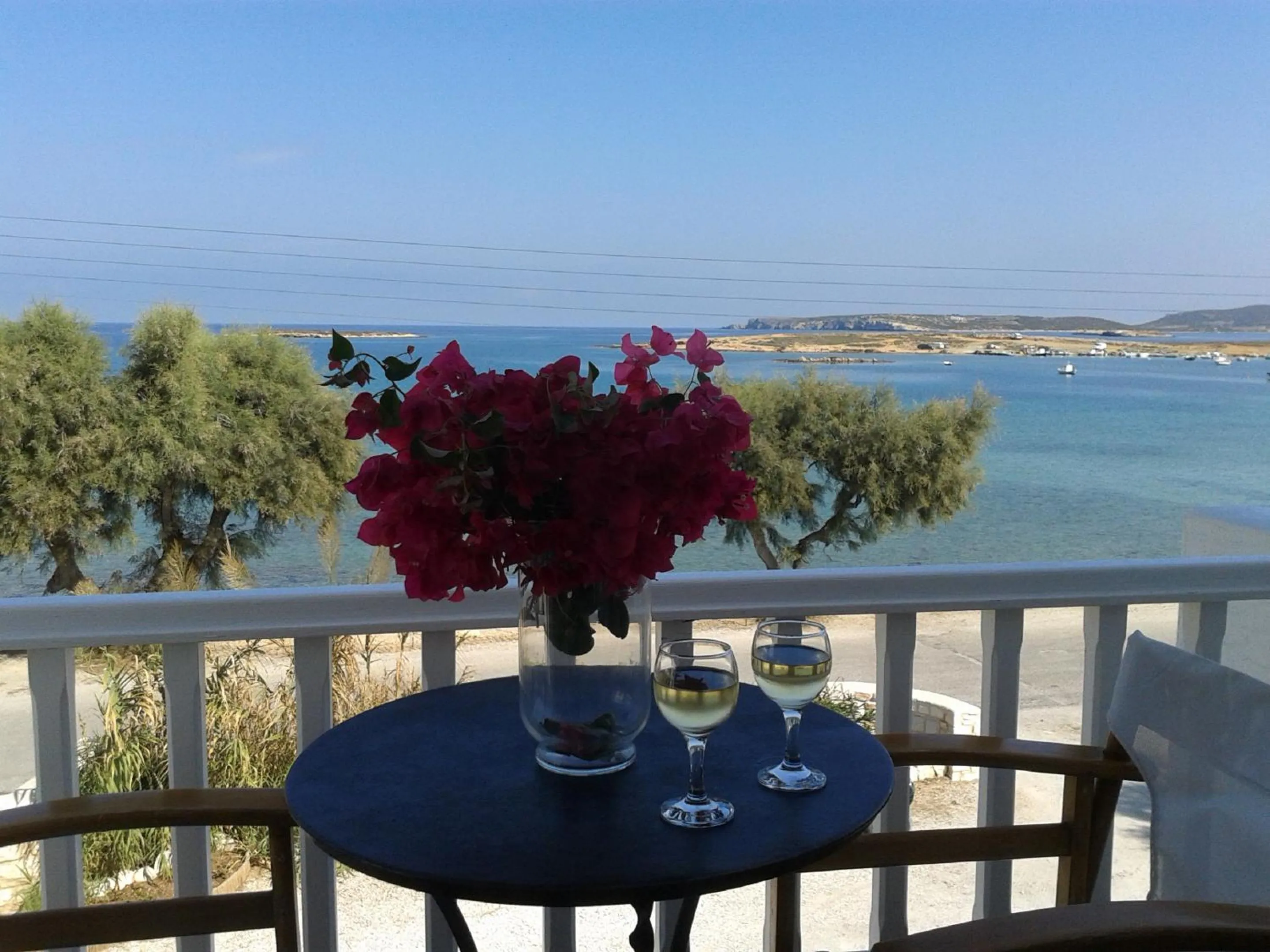 Balcony/Terrace in Roussos Beach Hotel