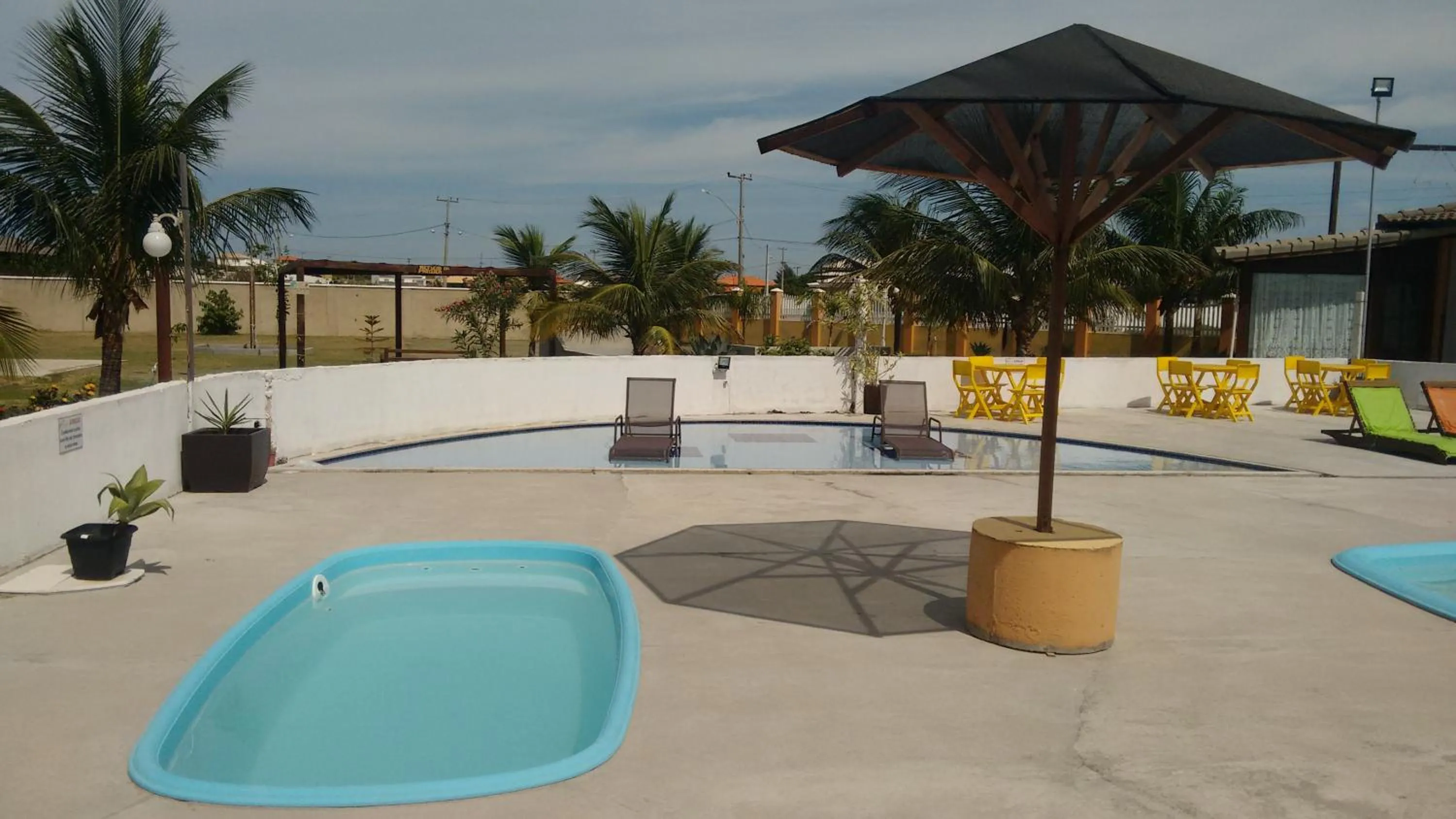 Pool view in Villaggio dos Ventos