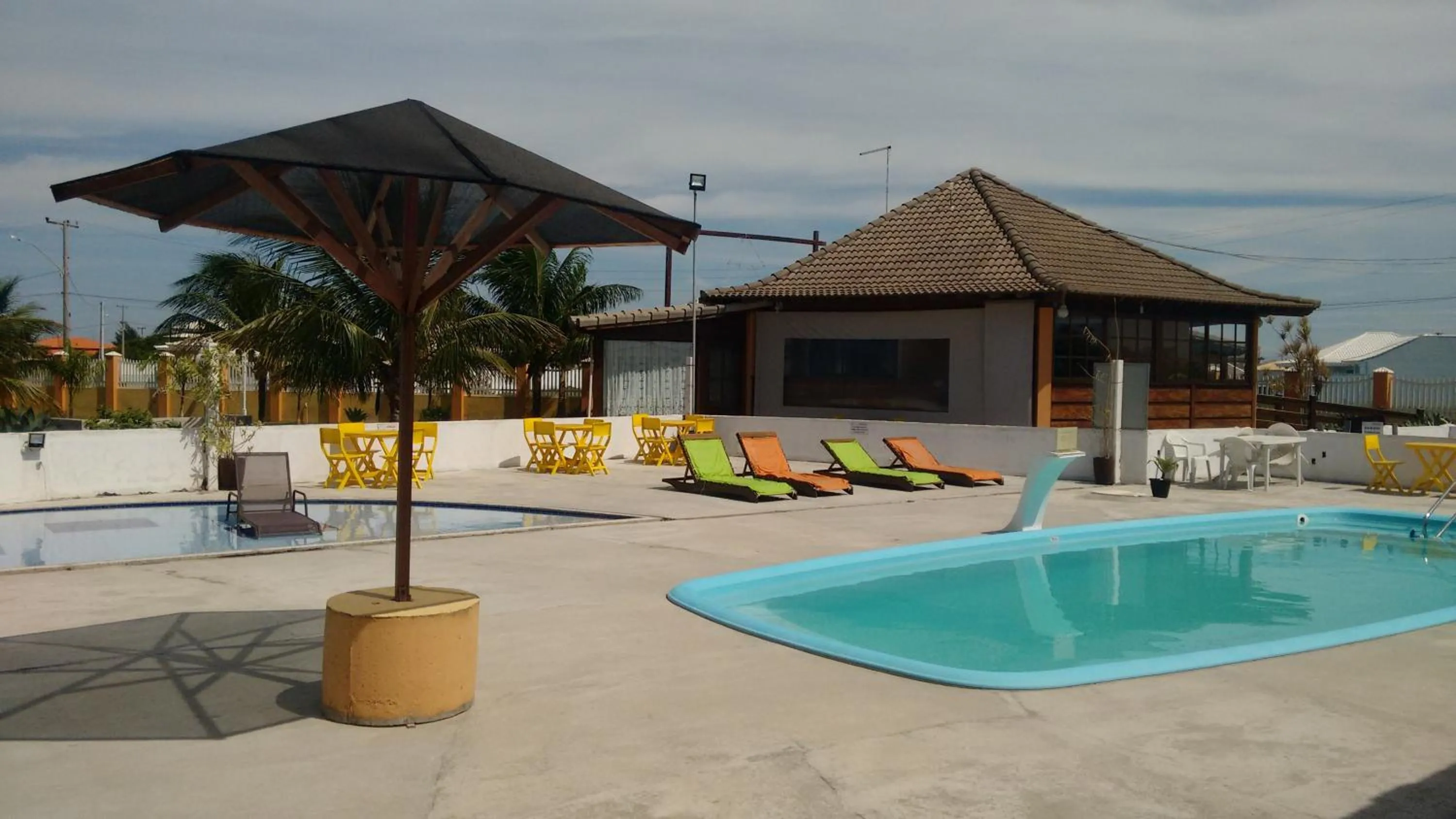 Pool view in Villaggio dos Ventos