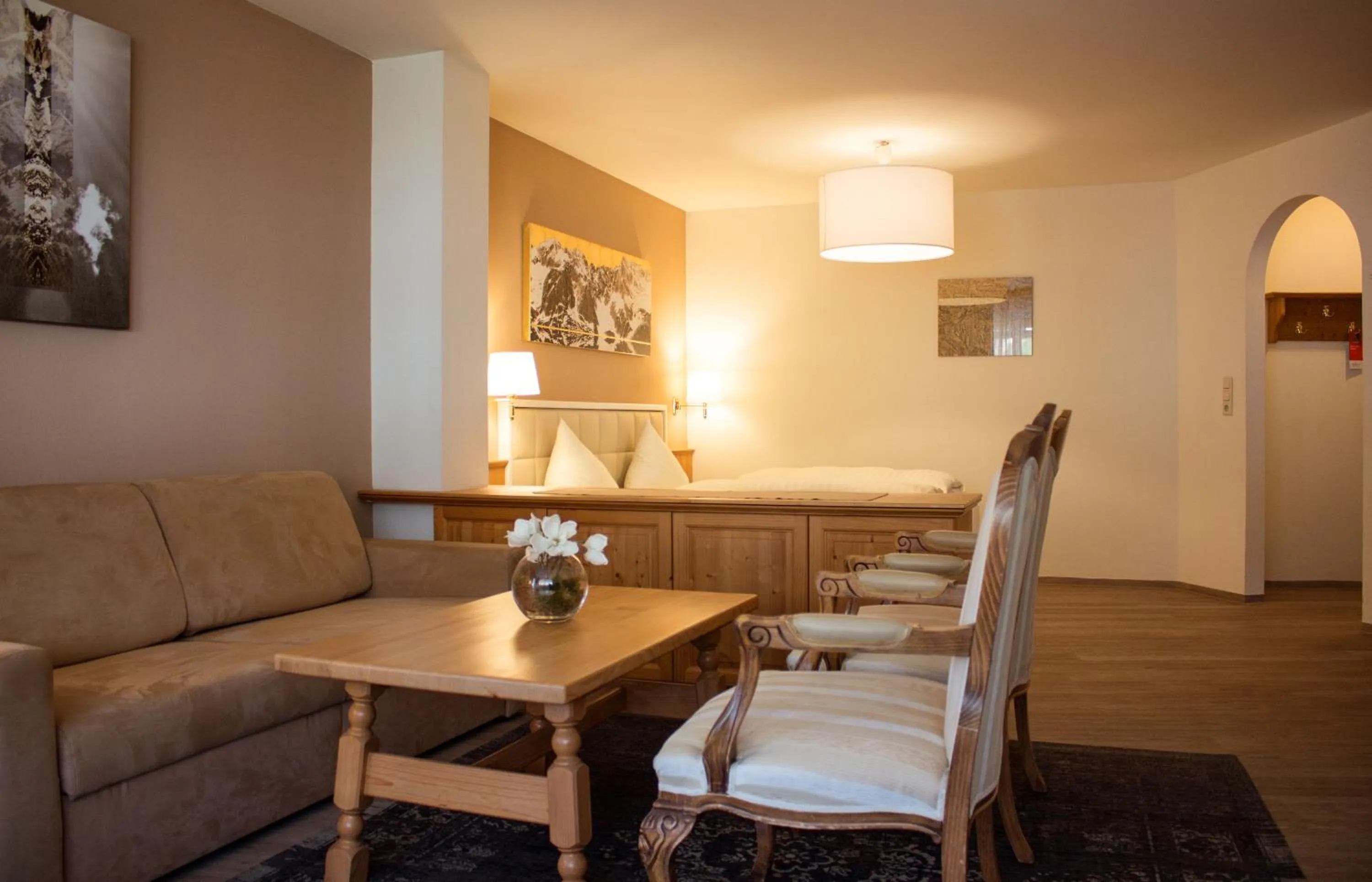 Seating area in Hotel Munde