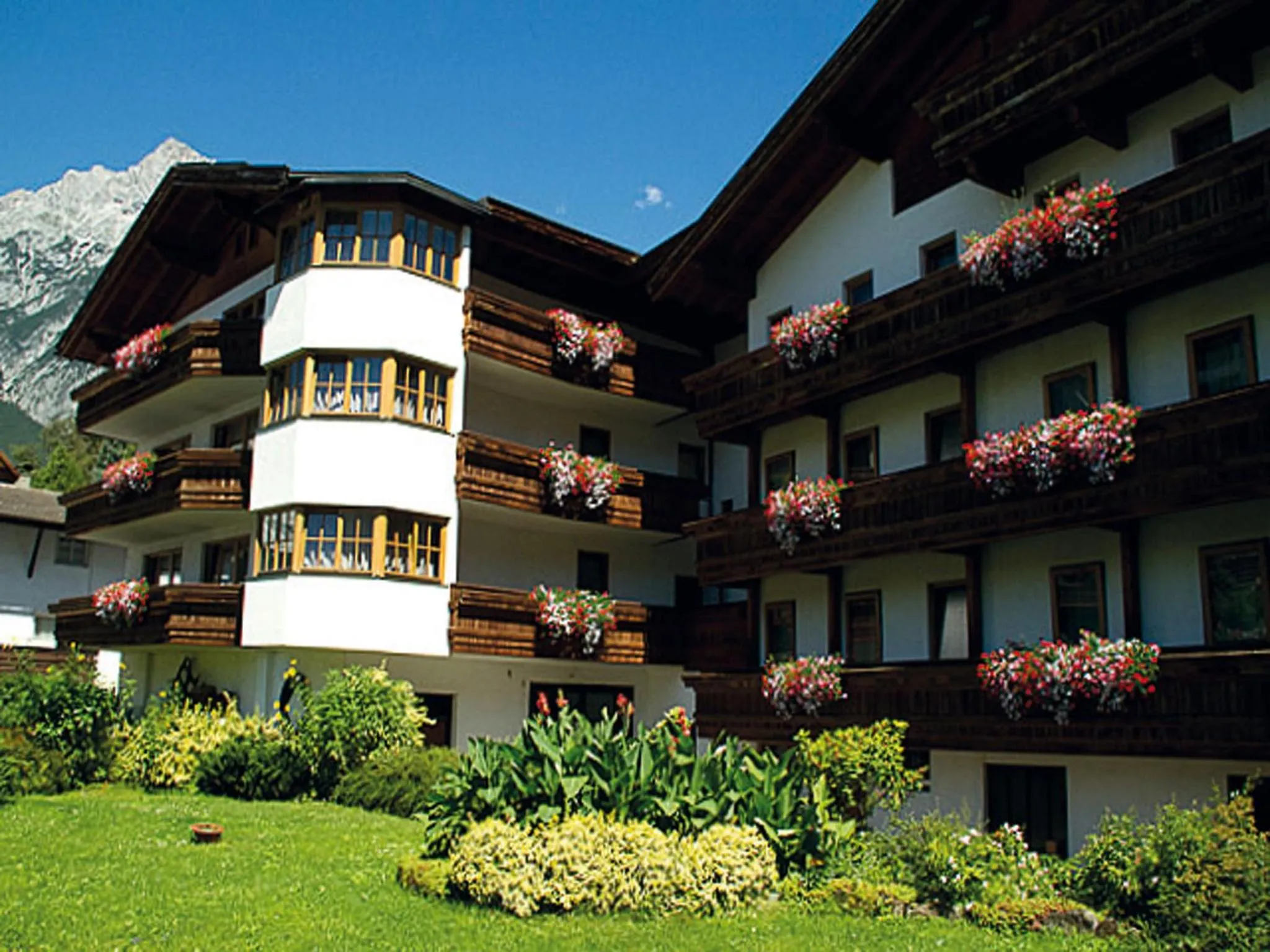 Garden view in Hotel Munde