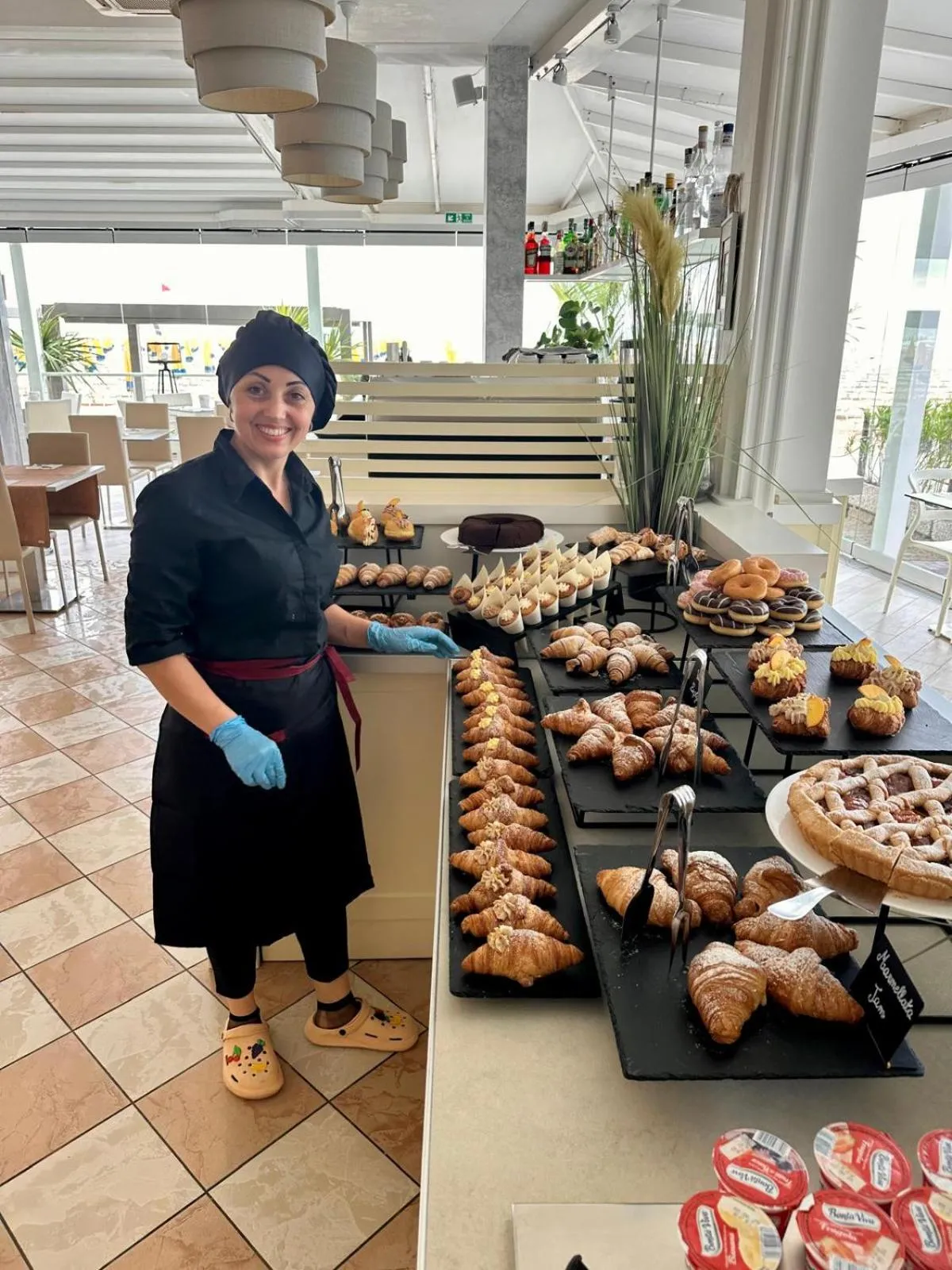 Food in Hotel Nizza Frontemare Superior 3 Stelle