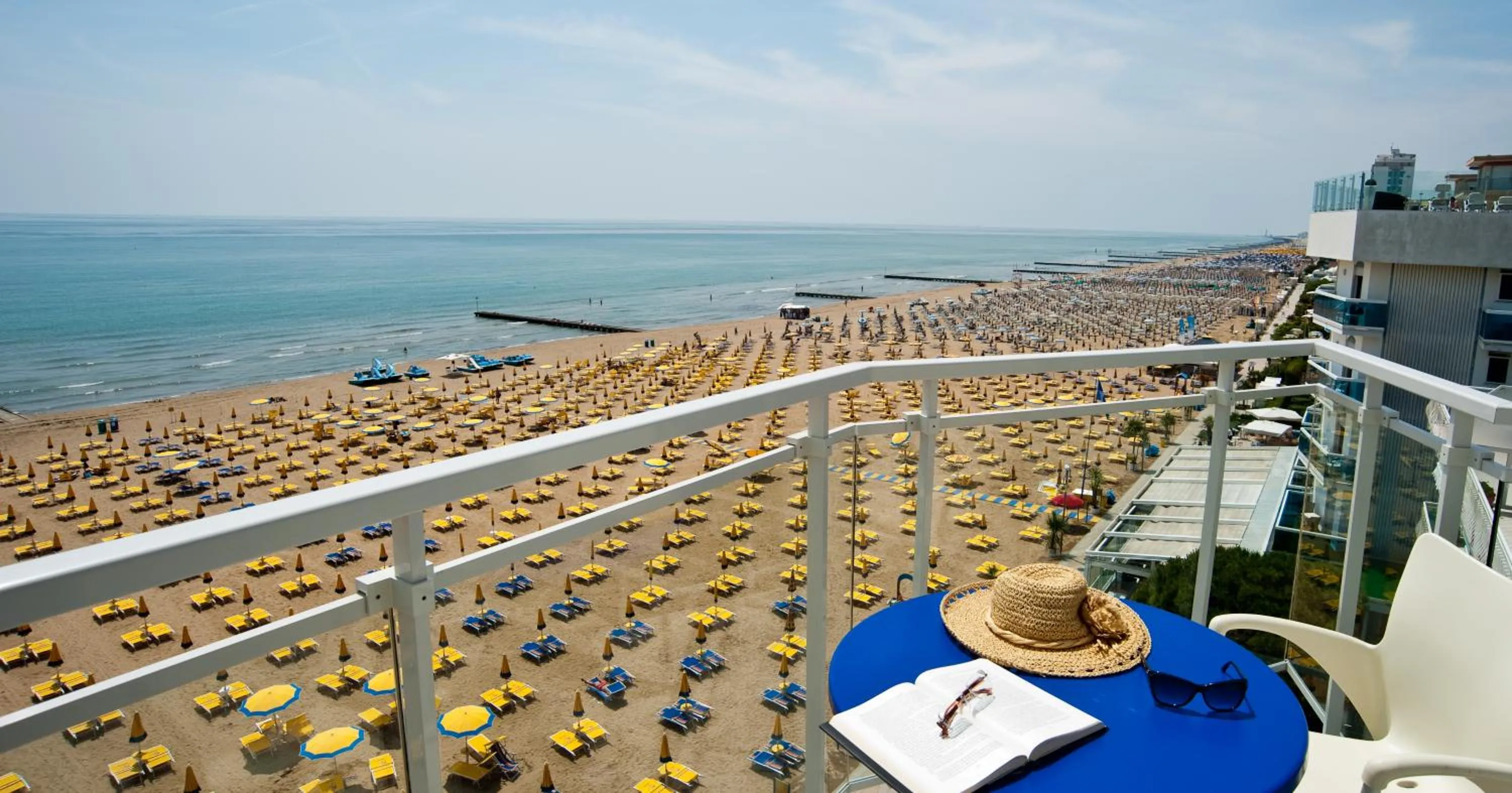 View (from property/room) in Hotel Nizza Frontemare Superior 3 Stelle