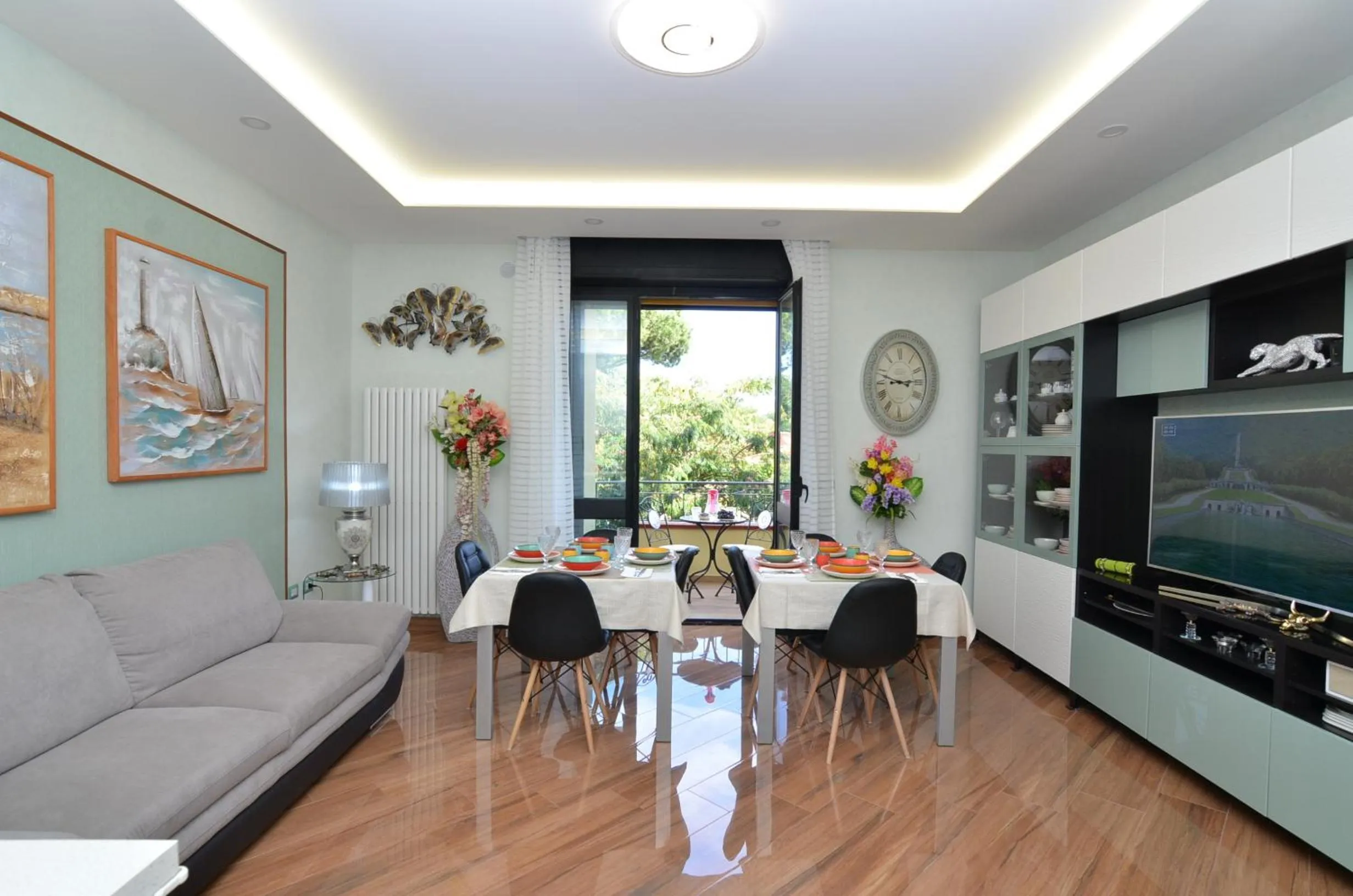 Living room in Caserta Deluxe