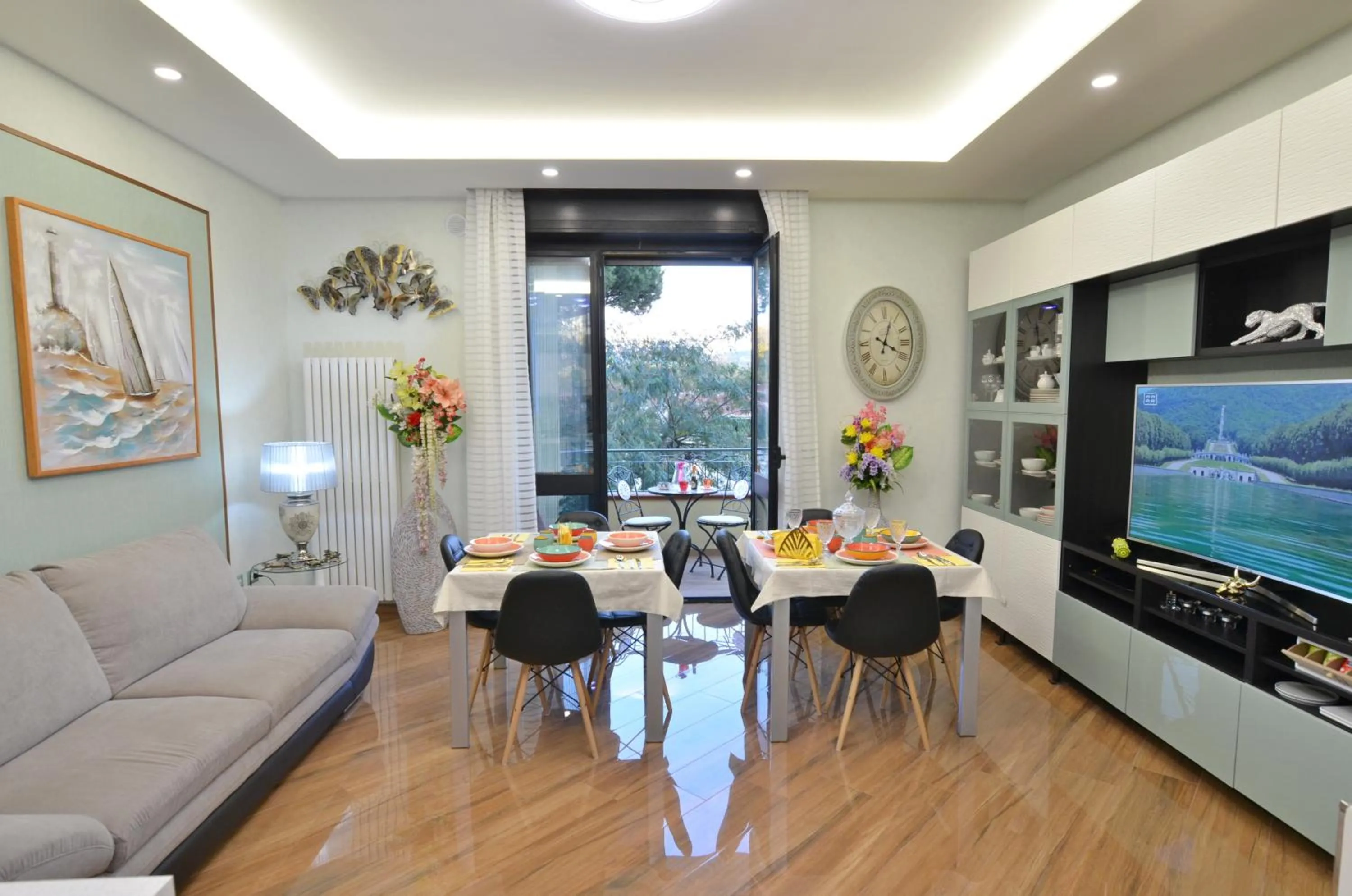 Living room in Caserta Deluxe