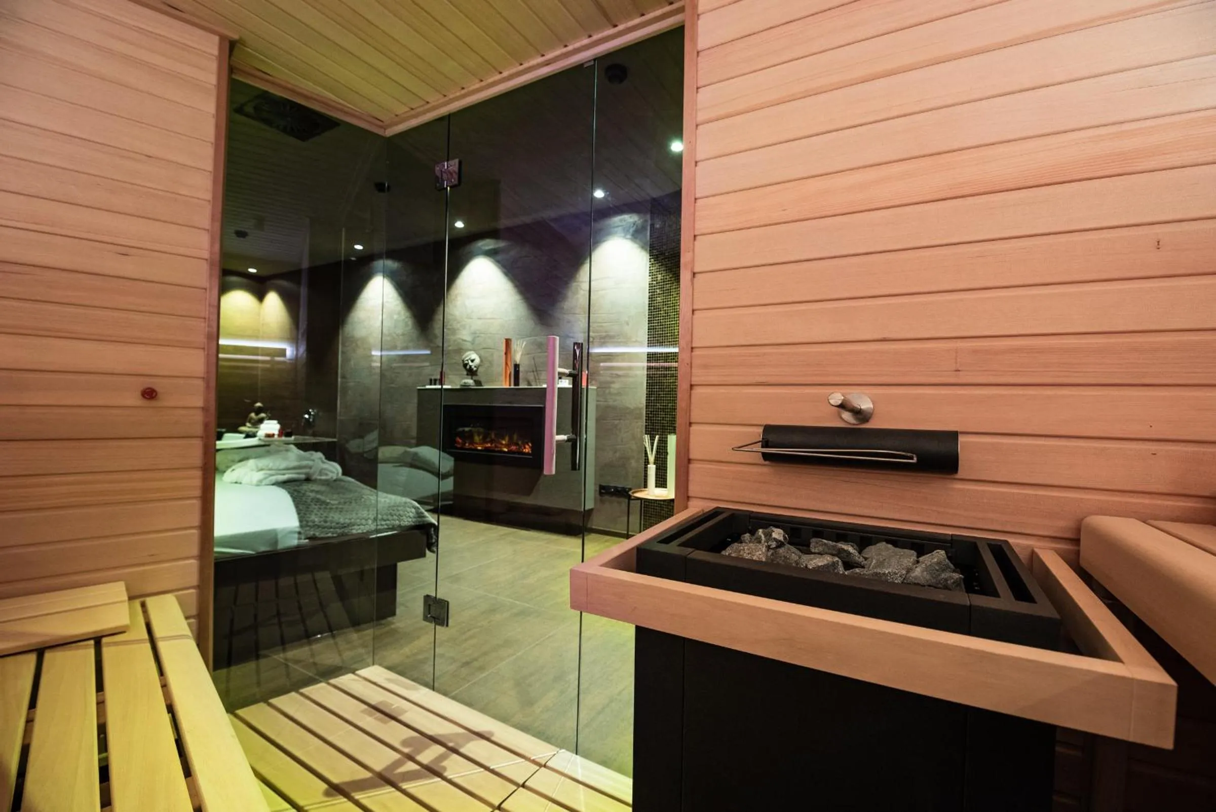 Sauna in NUTREND World