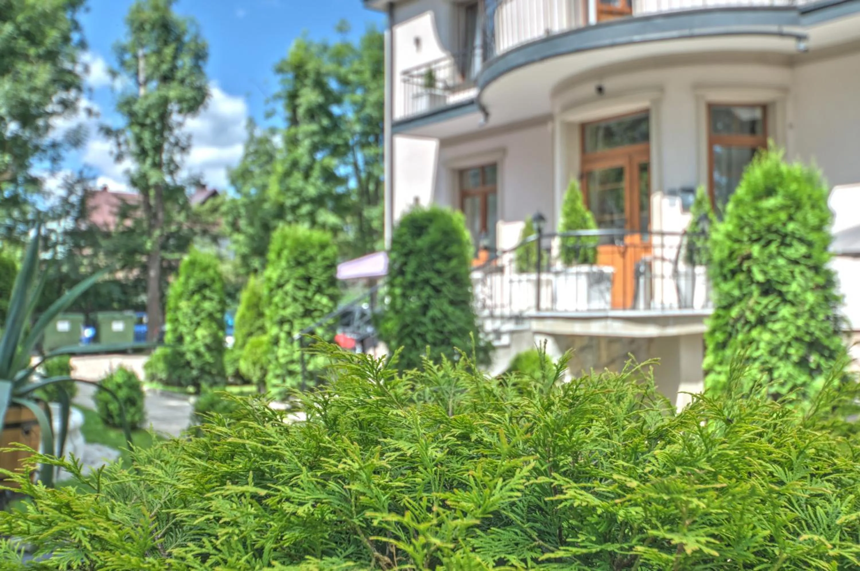 Decorative detail in Willa Roztoka