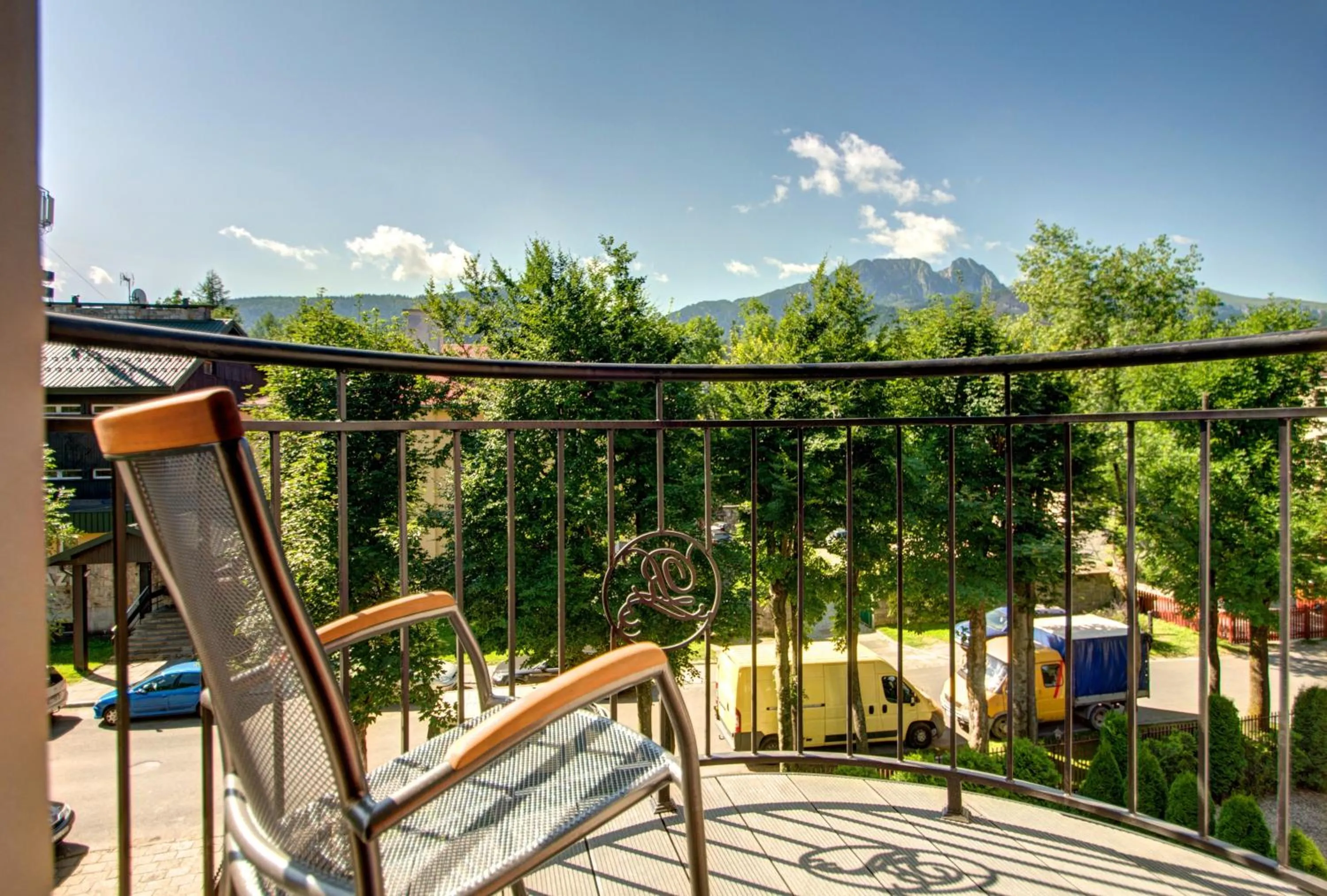 Balcony/Terrace in Willa Roztoka