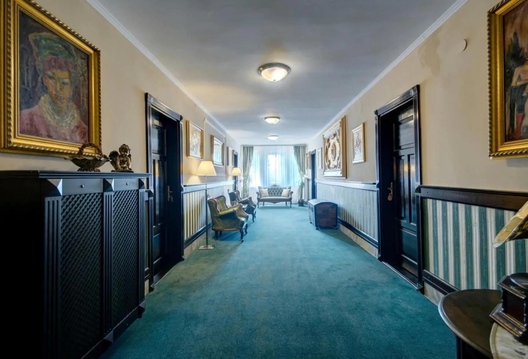 Lobby or reception, Bed in Willa Roztoka