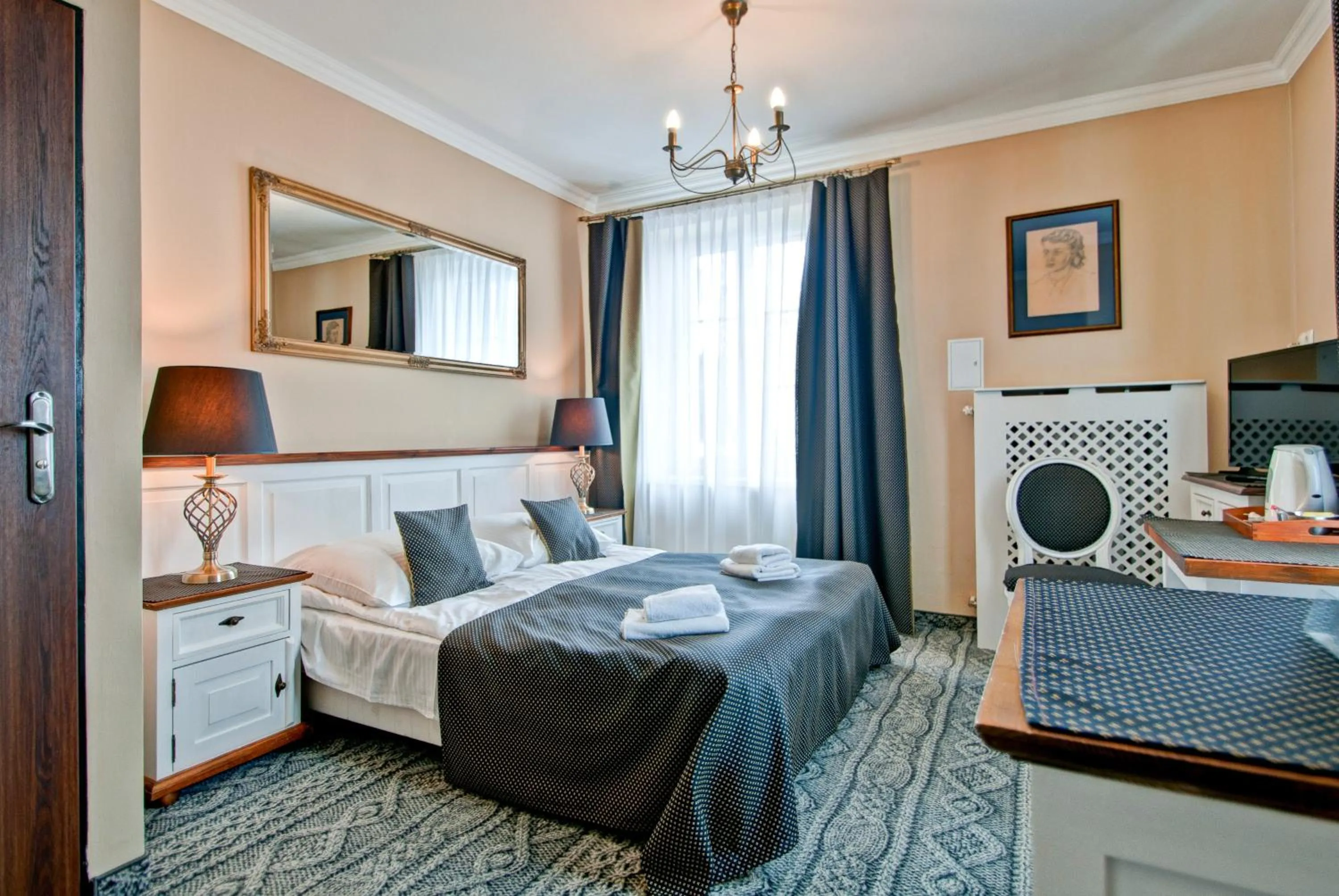 Bed in Willa Roztoka