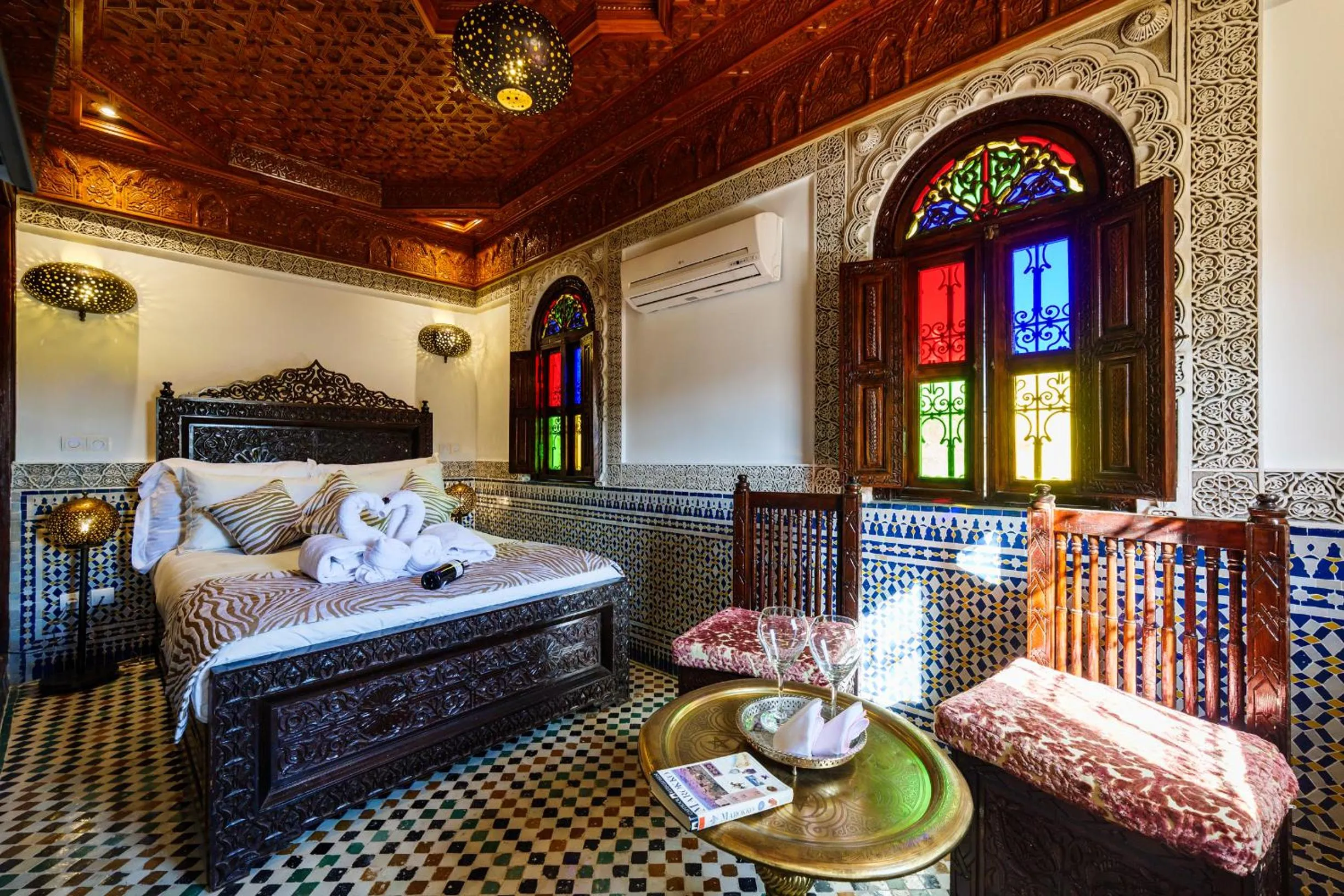 Bedroom in Riad Rcif & Spa Originale