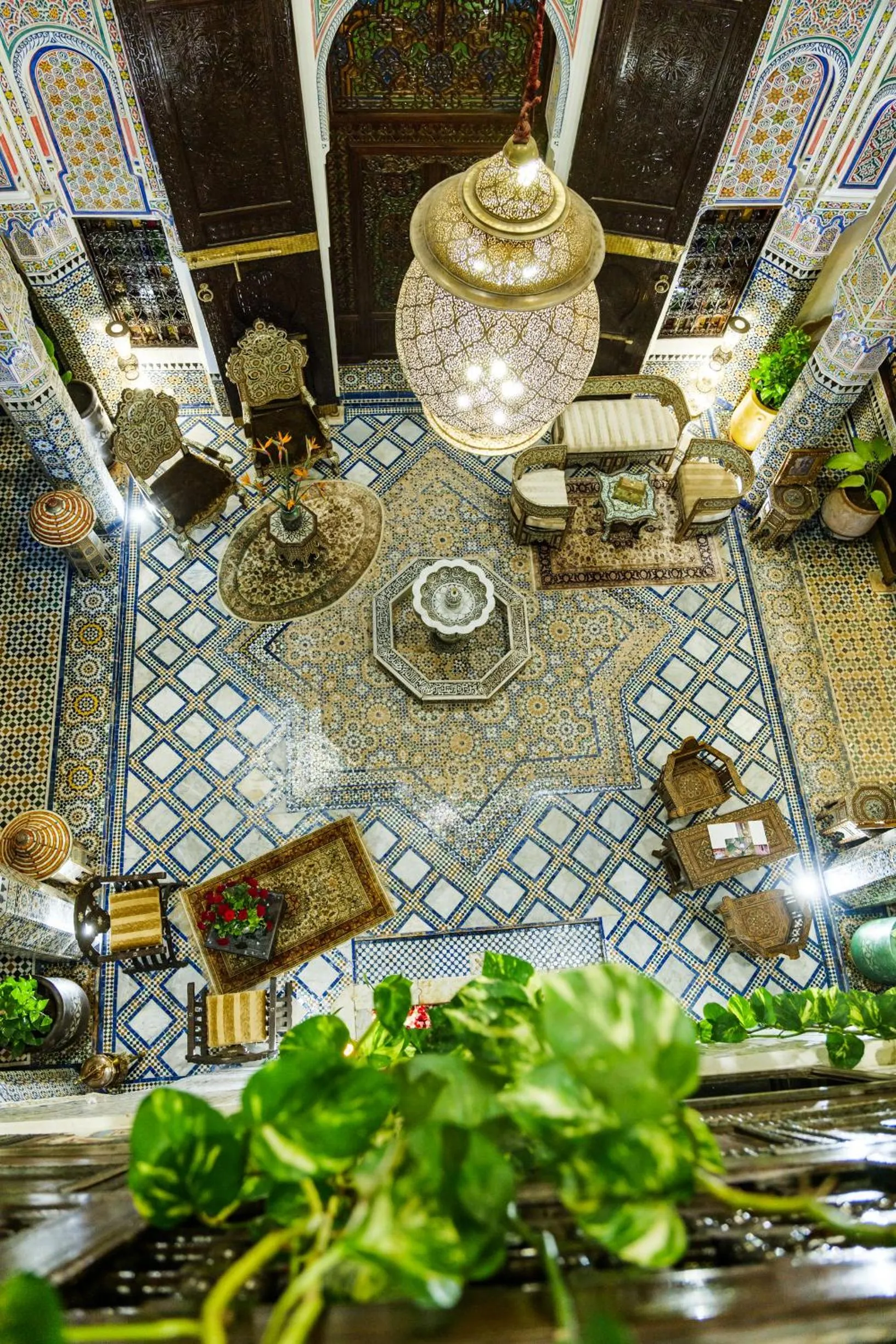 Lobby or reception in Riad Rcif & Spa Originale