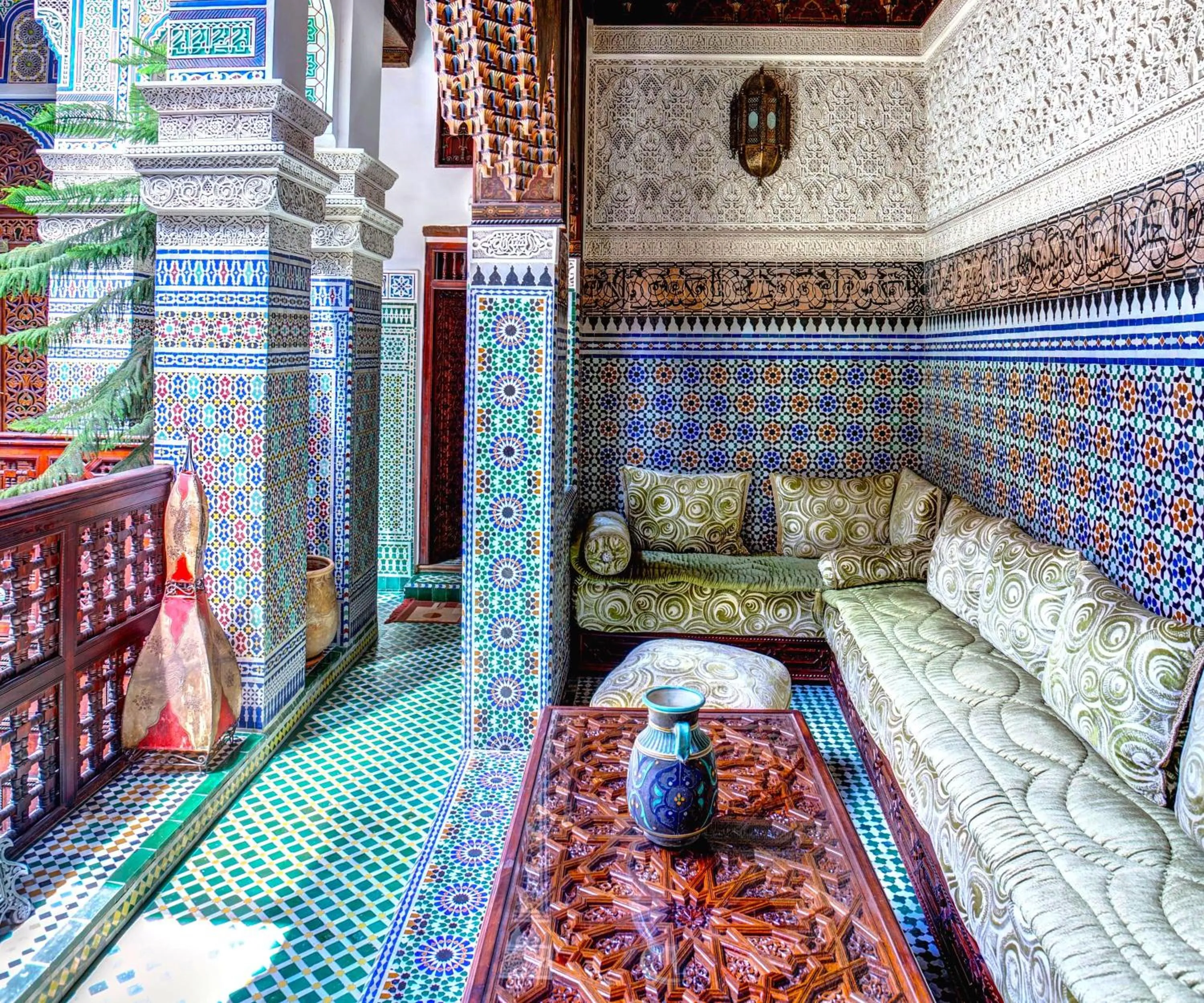 Lobby or reception in Riad Rcif & Spa Originale