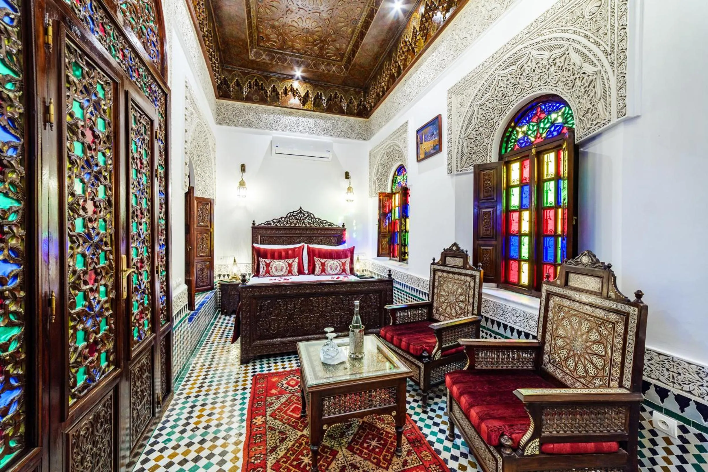Living room in Riad Rcif & Spa Originale