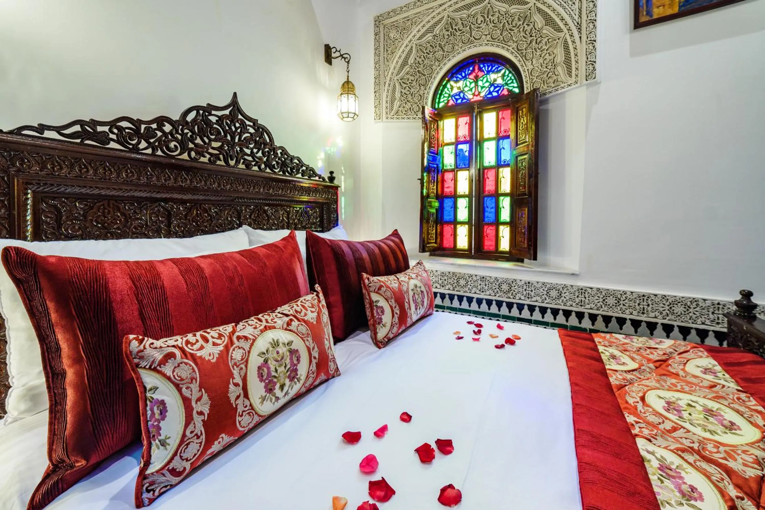 Bed in Riad Rcif & Spa Originale