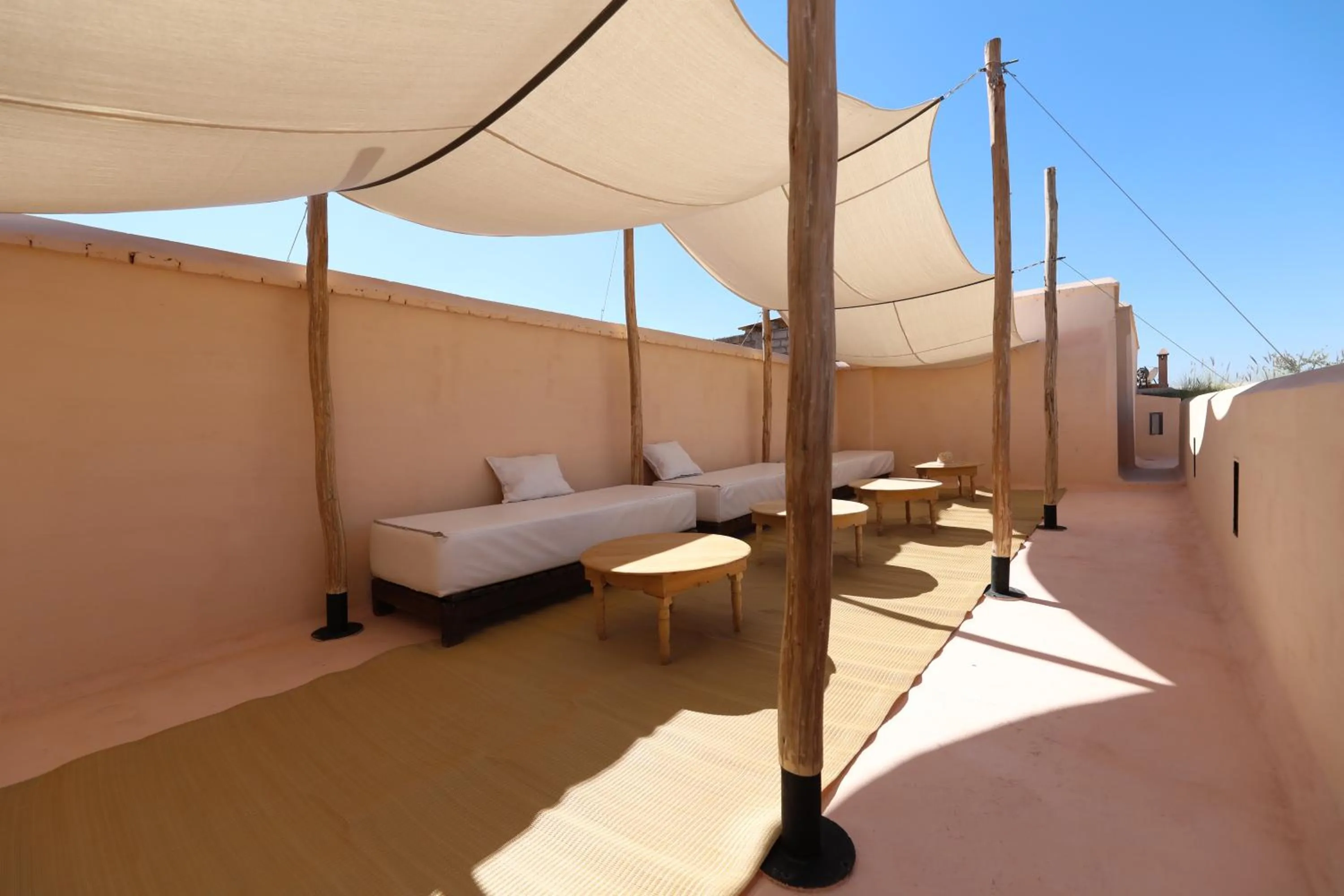 Balcony/Terrace in Riad Zaouia 44