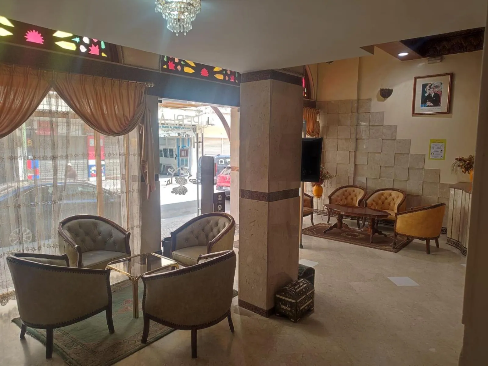 Lobby or reception in Perla Hôtel