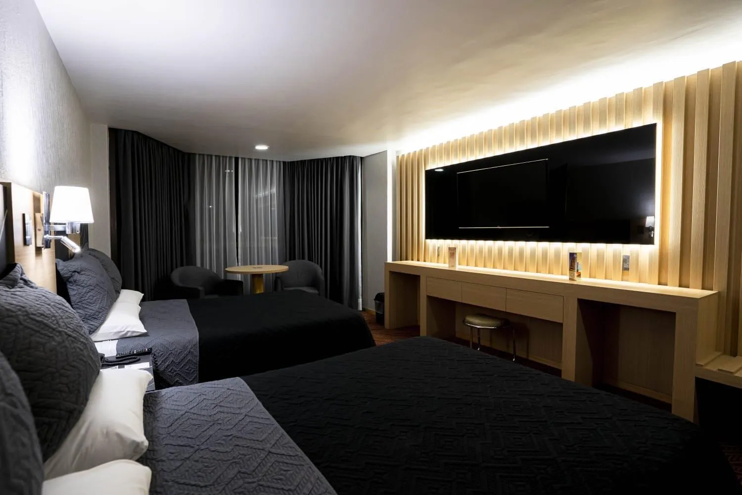 Bed in Hotel Real Plaza