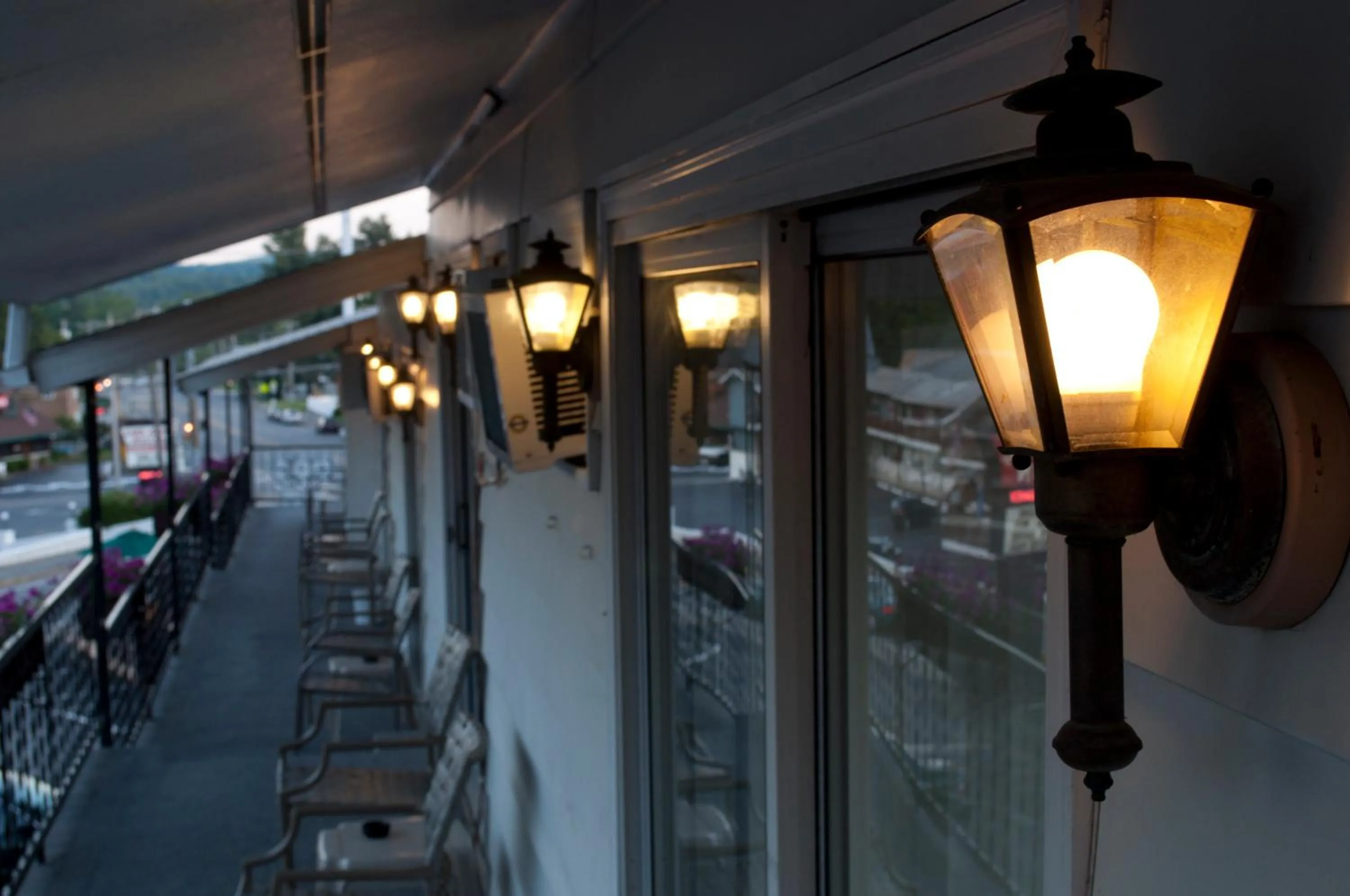 Night in The Lake George Inn