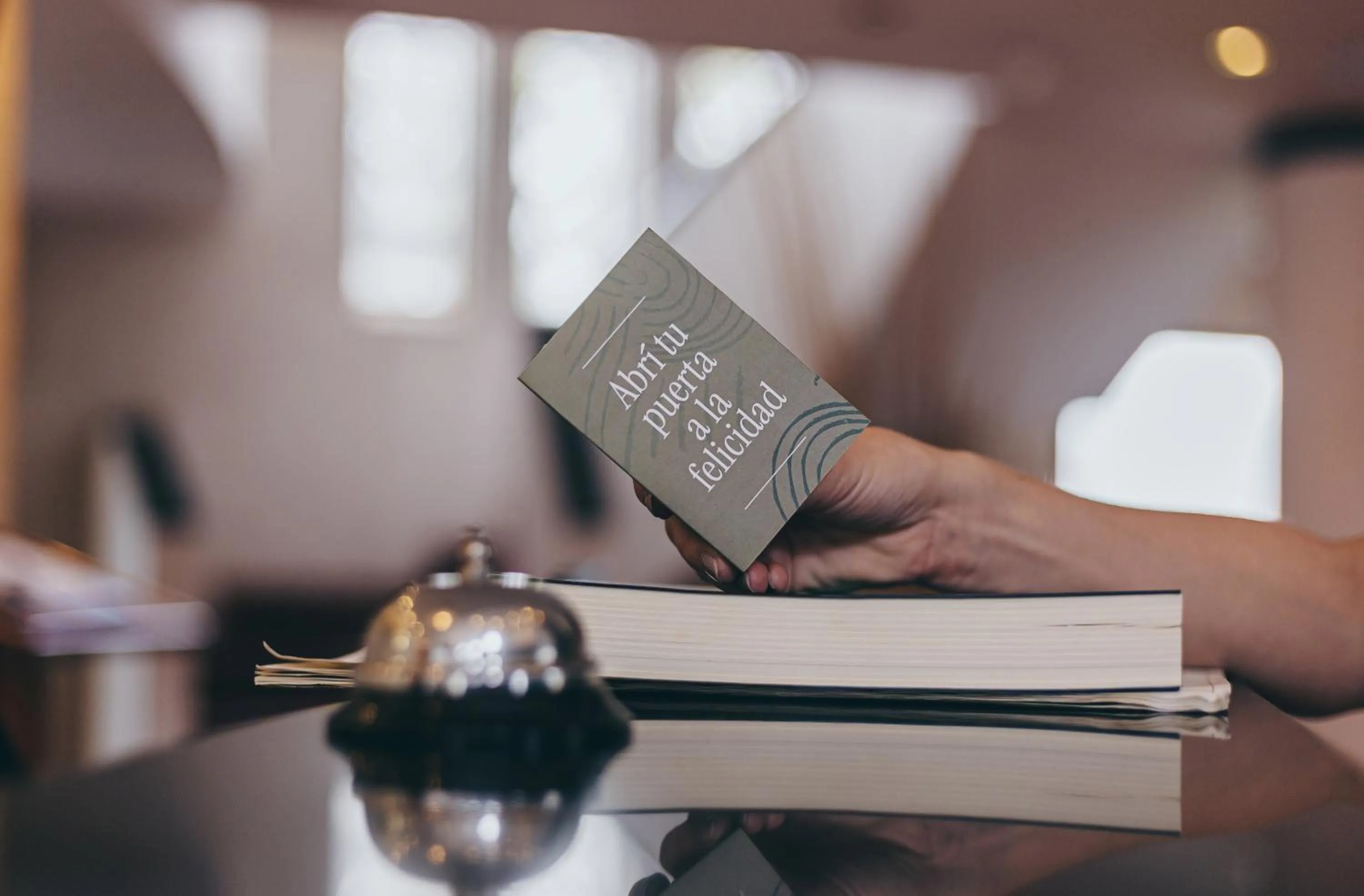 Lobby or reception in Altos de la Viña, Wine Hotel & Spa