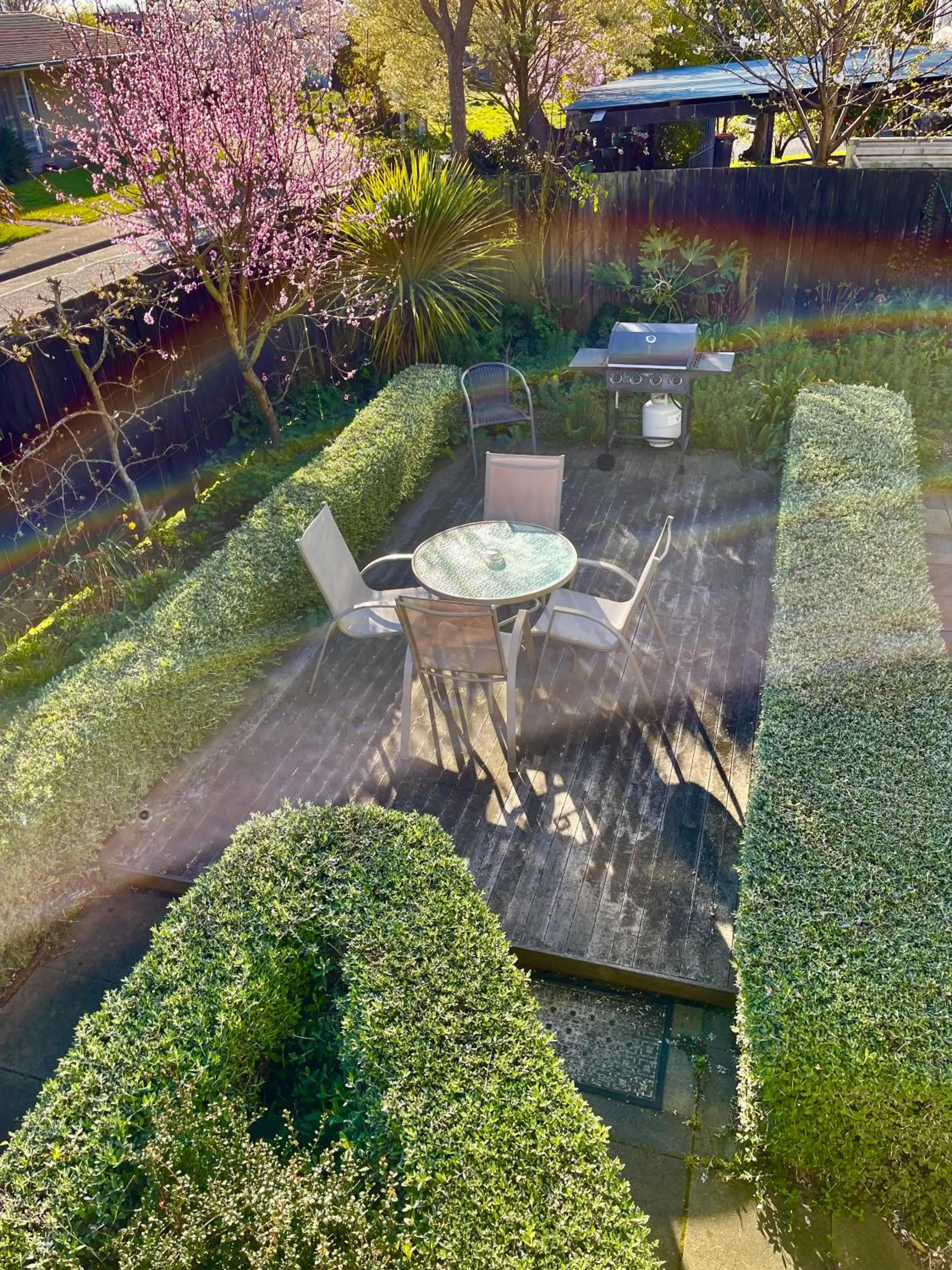 Garden view in Amalfi Motor Lodge