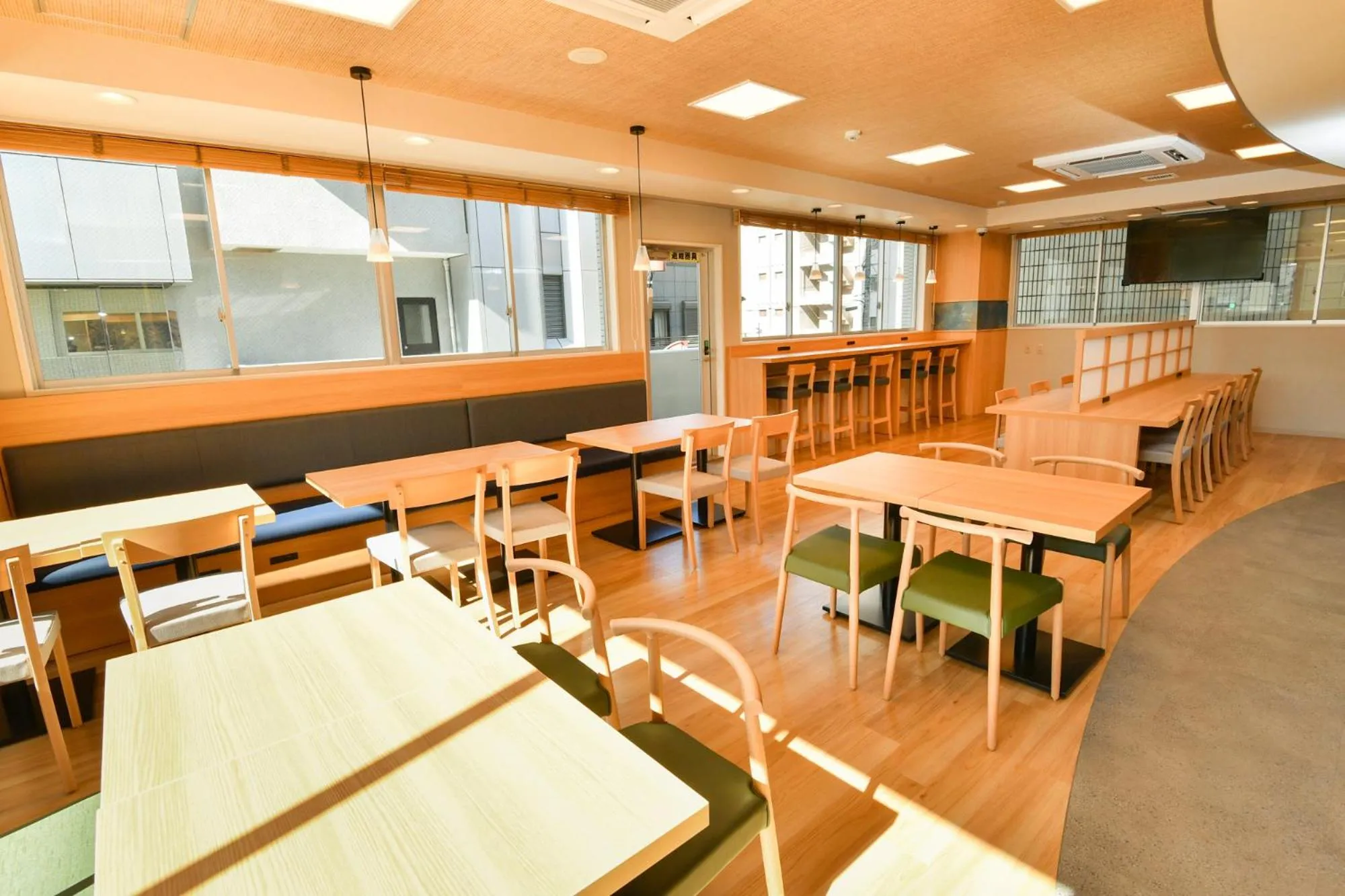 Buffet breakfast in Sanco Inn Shizuoka Kitaguchi