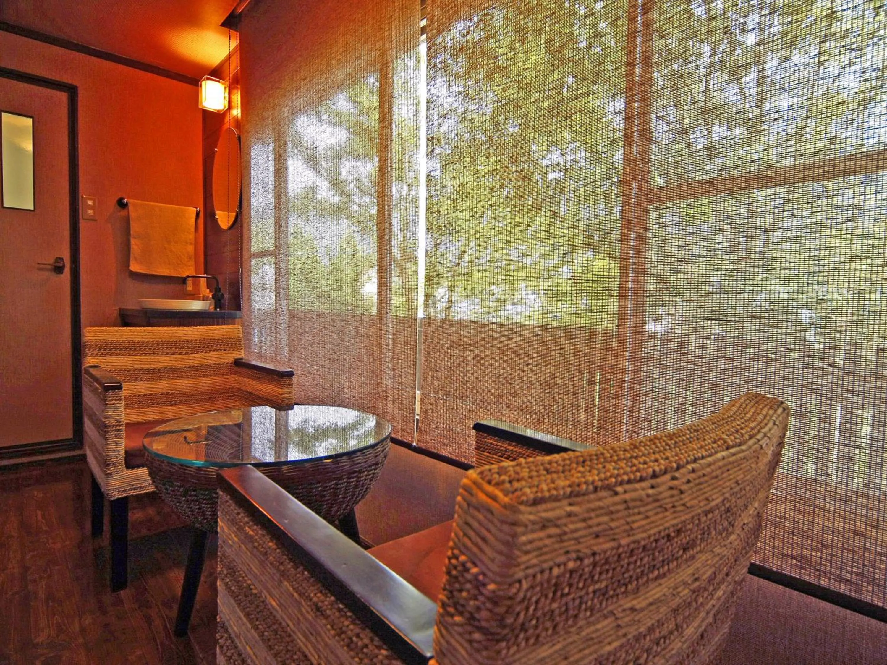 Lounge or bar in Yufu Ryochiku