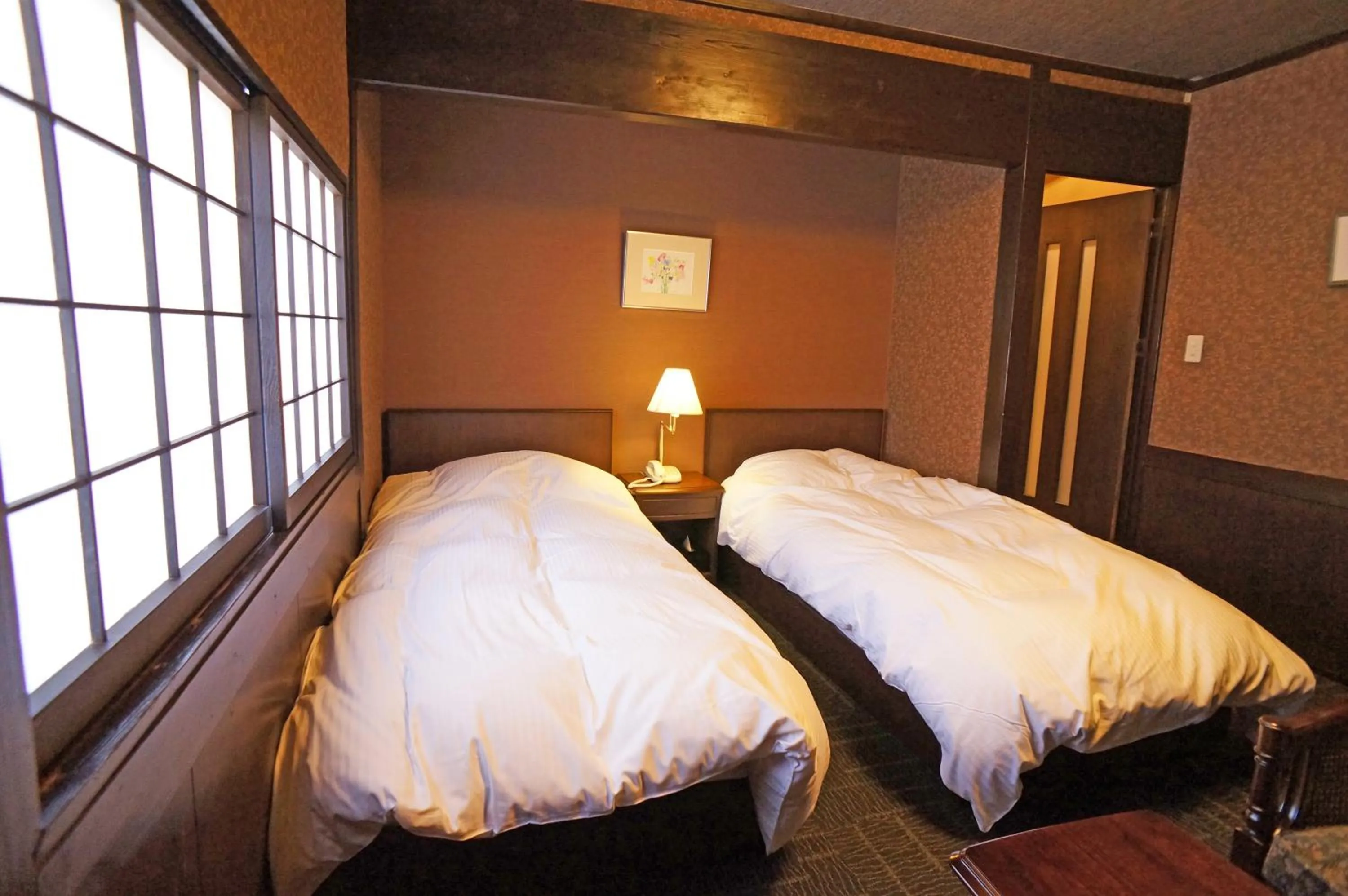 Bed in Yufu Ryochiku