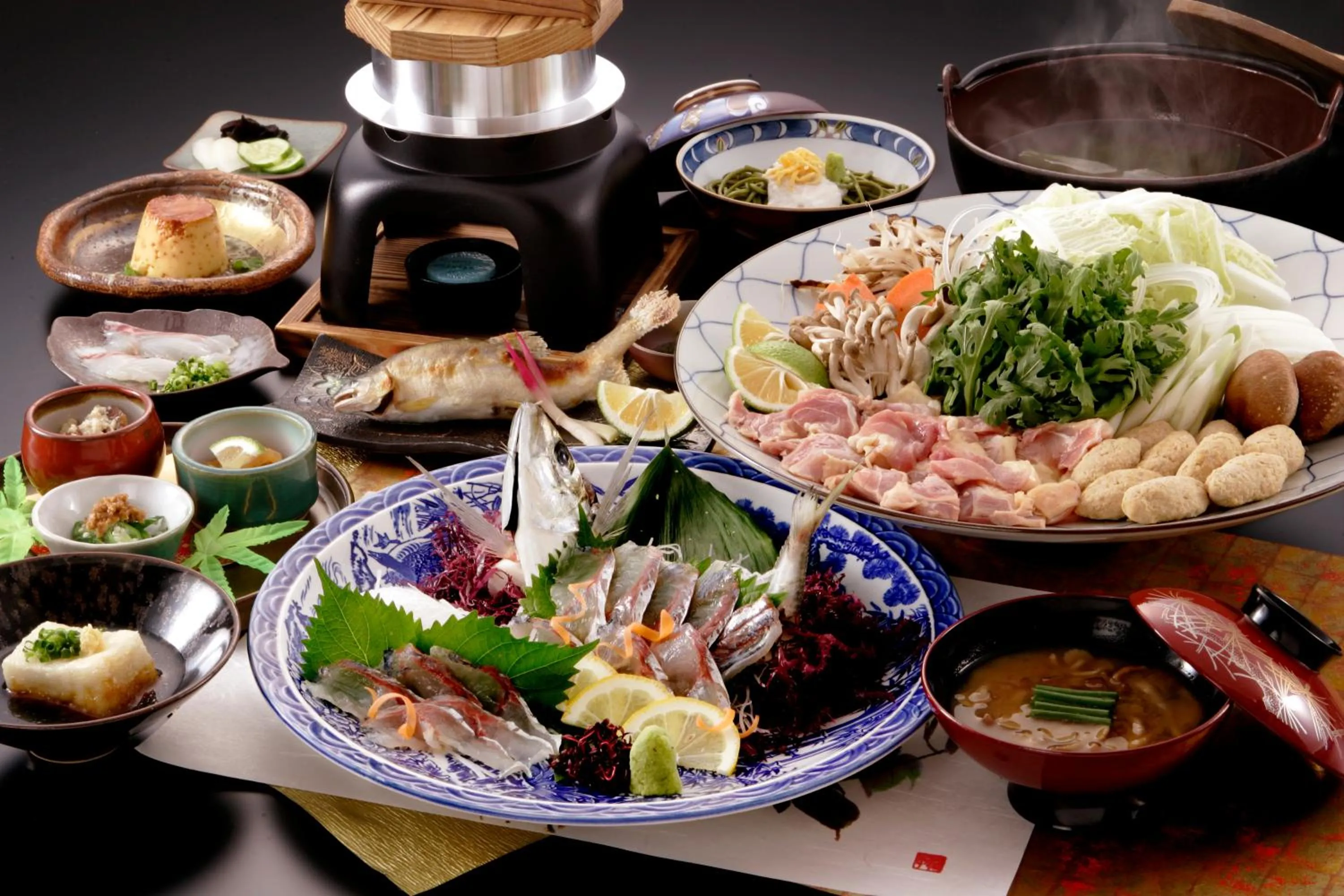 Food in Yufu Ryochiku