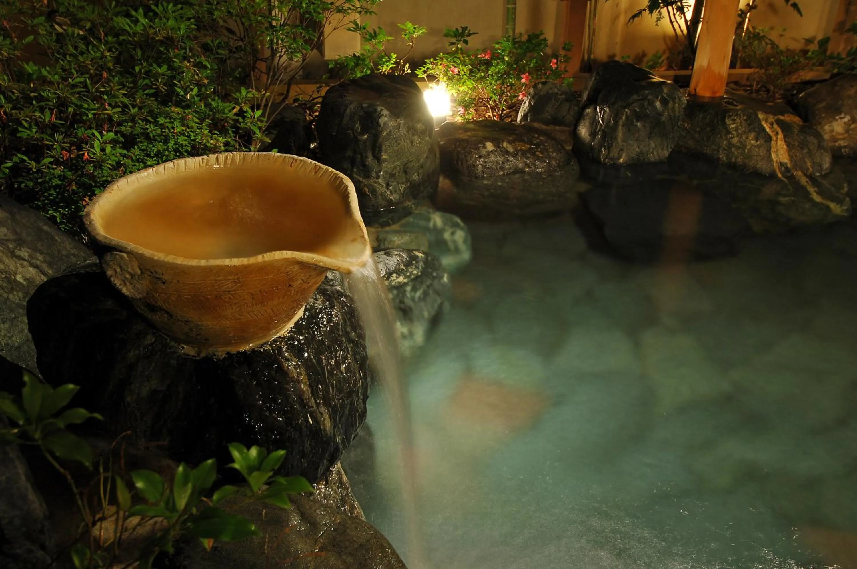Hot Spring Bath in Tatsumikan