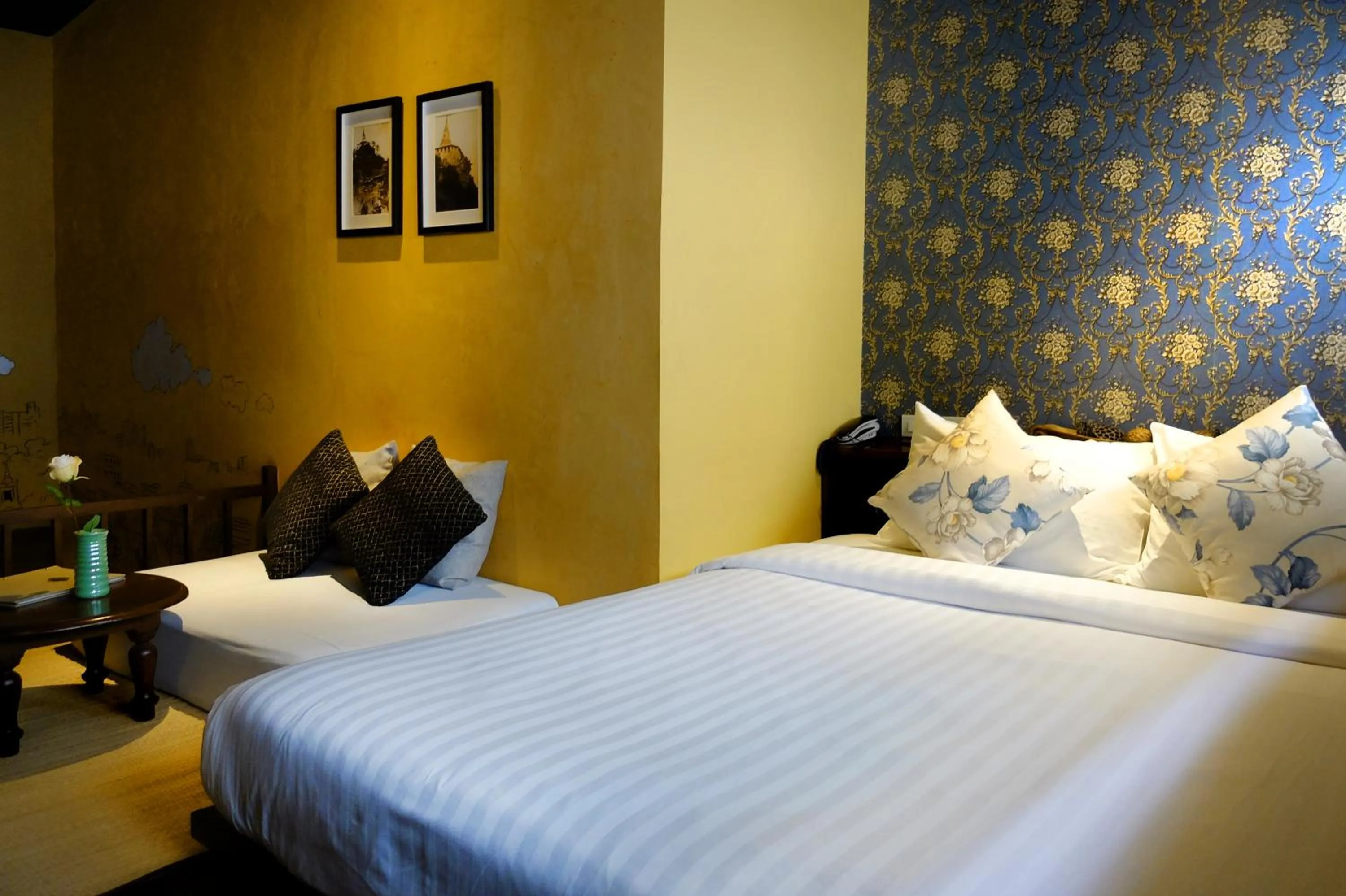 Bedroom, Bed in Old Capital Bike Inn - SHA Certified