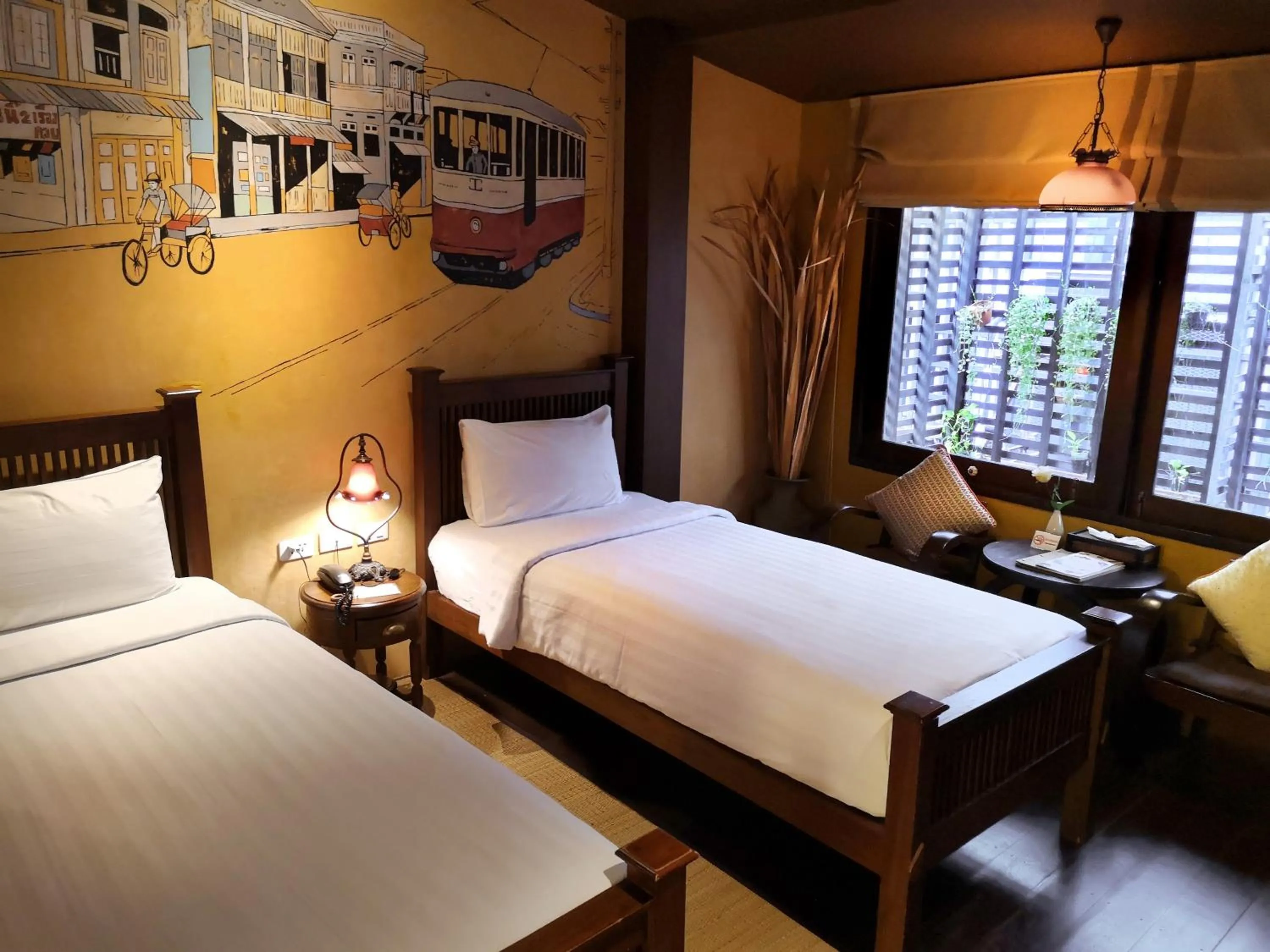 Bedroom, Bed in Old Capital Bike Inn - SHA Certified