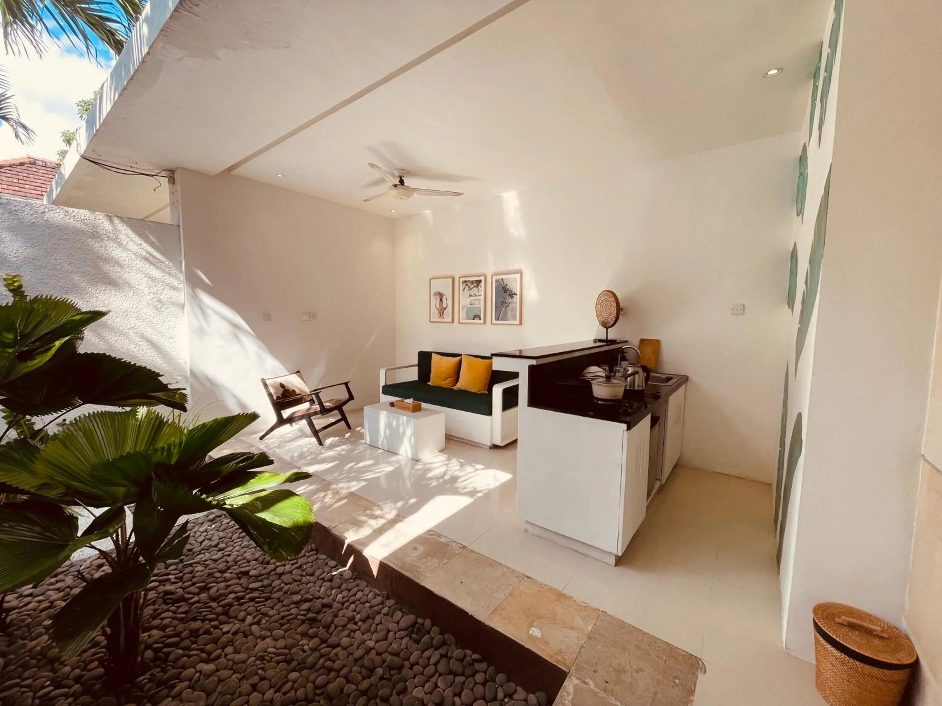 Living room in La Belle Villa